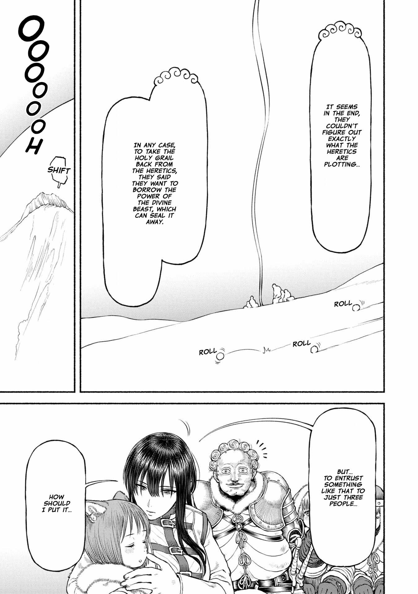 The tales of the female knight and the boy with the furry ears Chapter 44 page 9