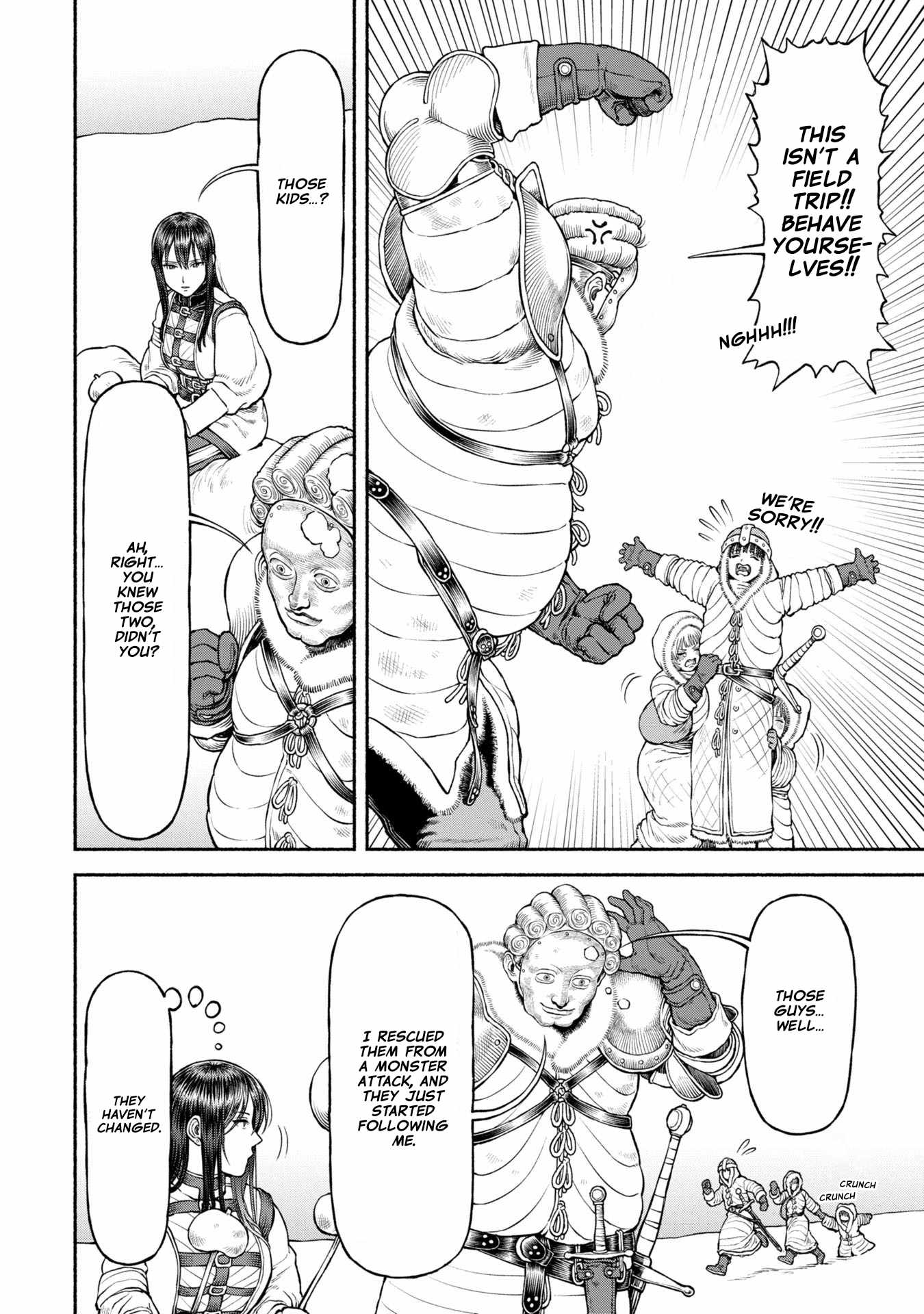 The tales of the female knight and the boy with the furry ears Chapter 44 page 4