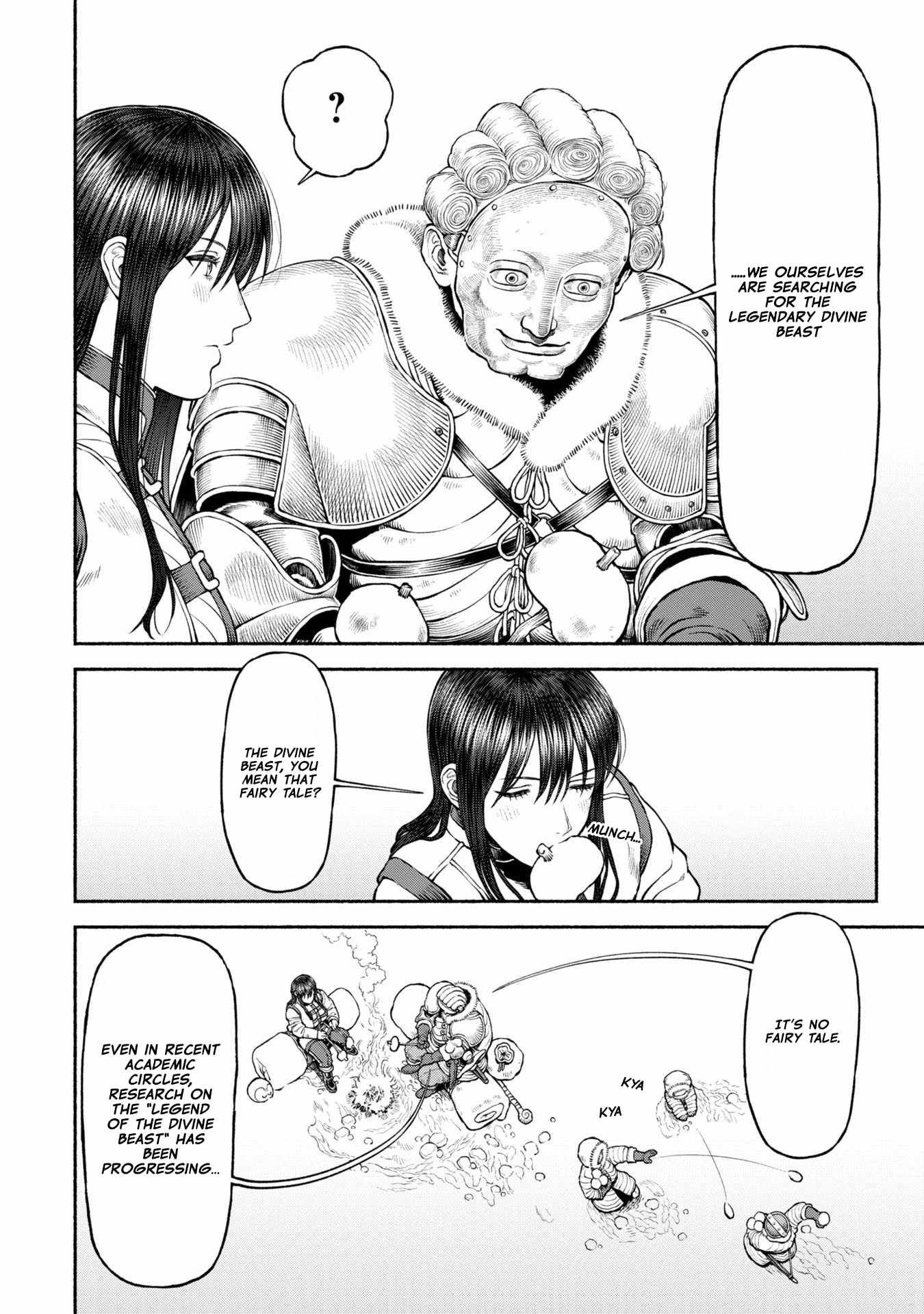 The tales of the female knight and the boy with the furry ears Chapter 44 page 2