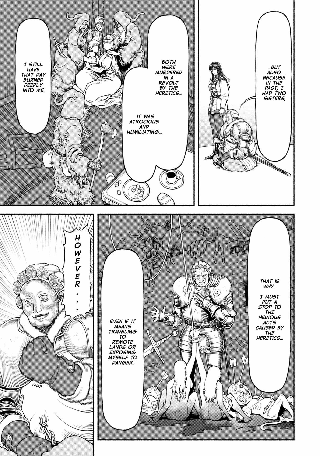The tales of the female knight and the boy with the furry ears Chapter 45 page 10