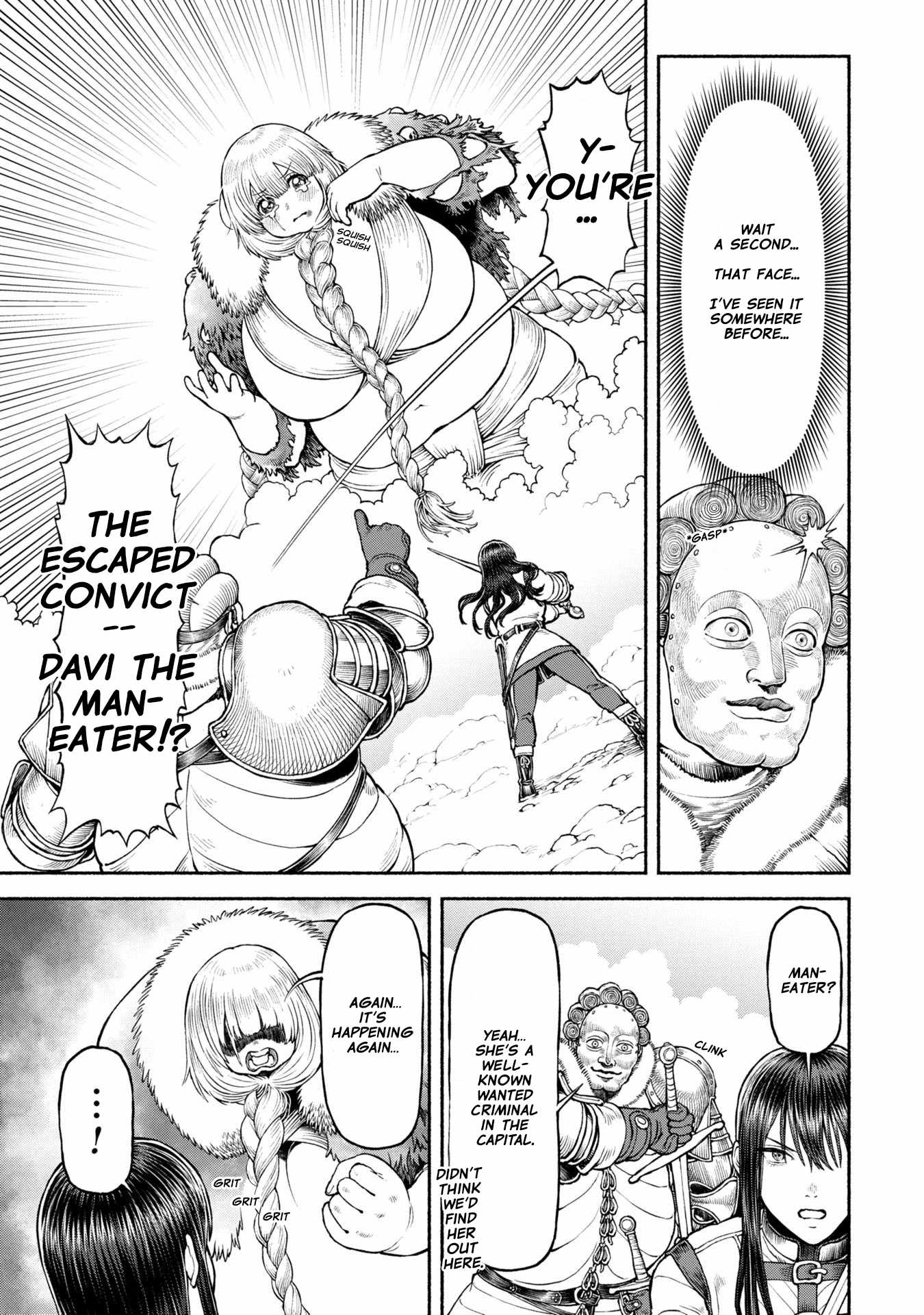 The tales of the female knight and the boy with the furry ears Chapter 46 page 3