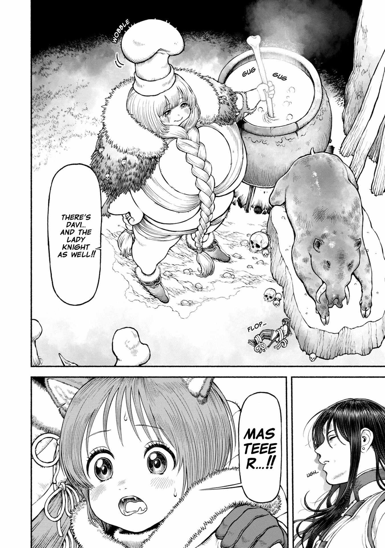 The tales of the female knight and the boy with the furry ears Chapter 47 page 8