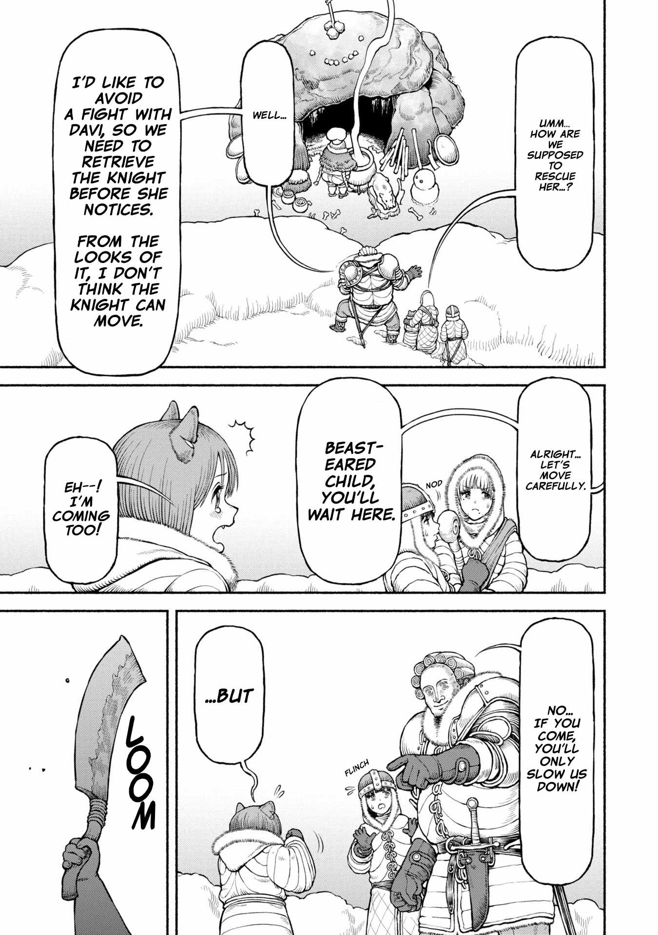 The tales of the female knight and the boy with the furry ears Chapter 47 page 9