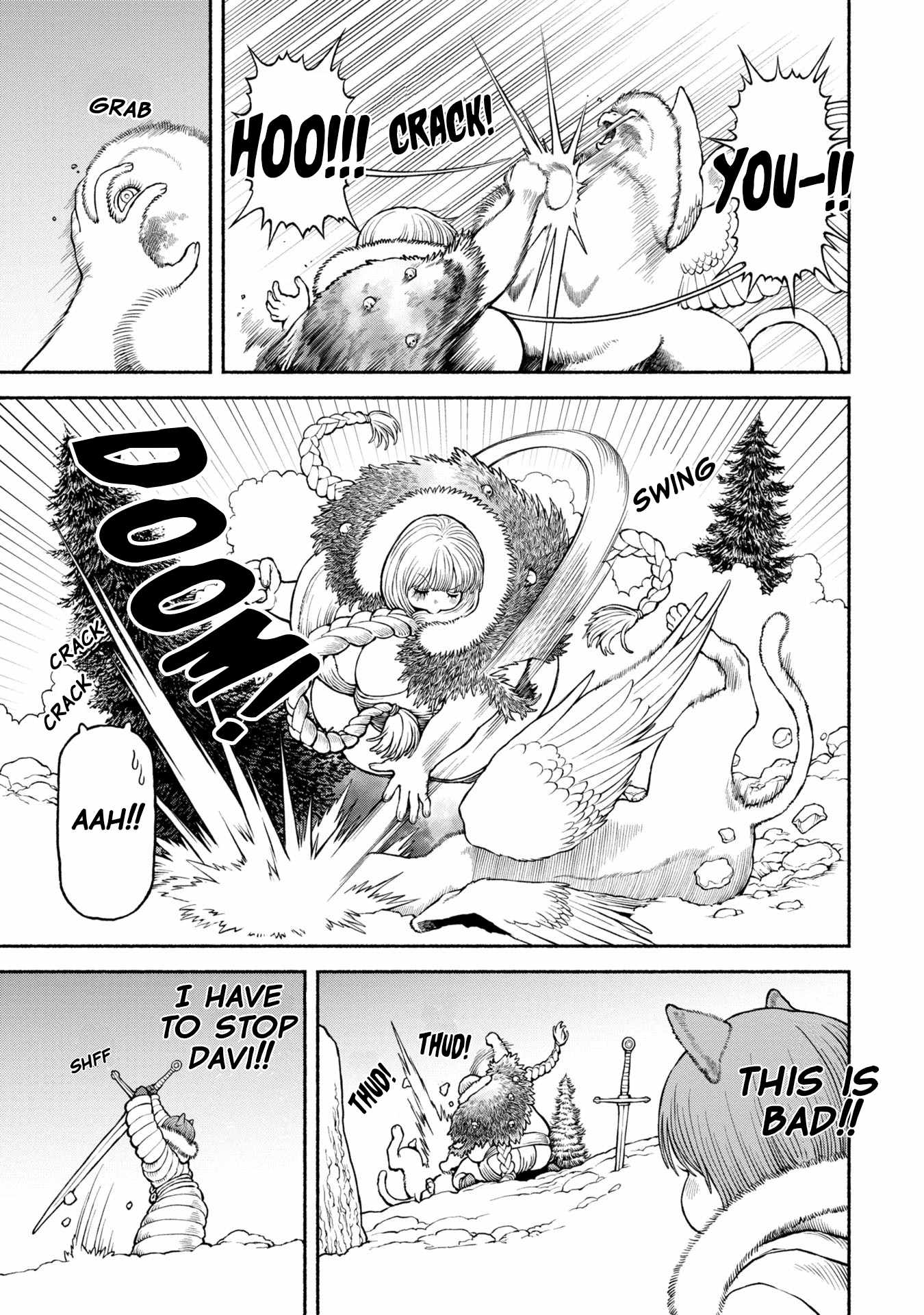 The tales of the female knight and the boy with the furry ears Chapter 49 page 5