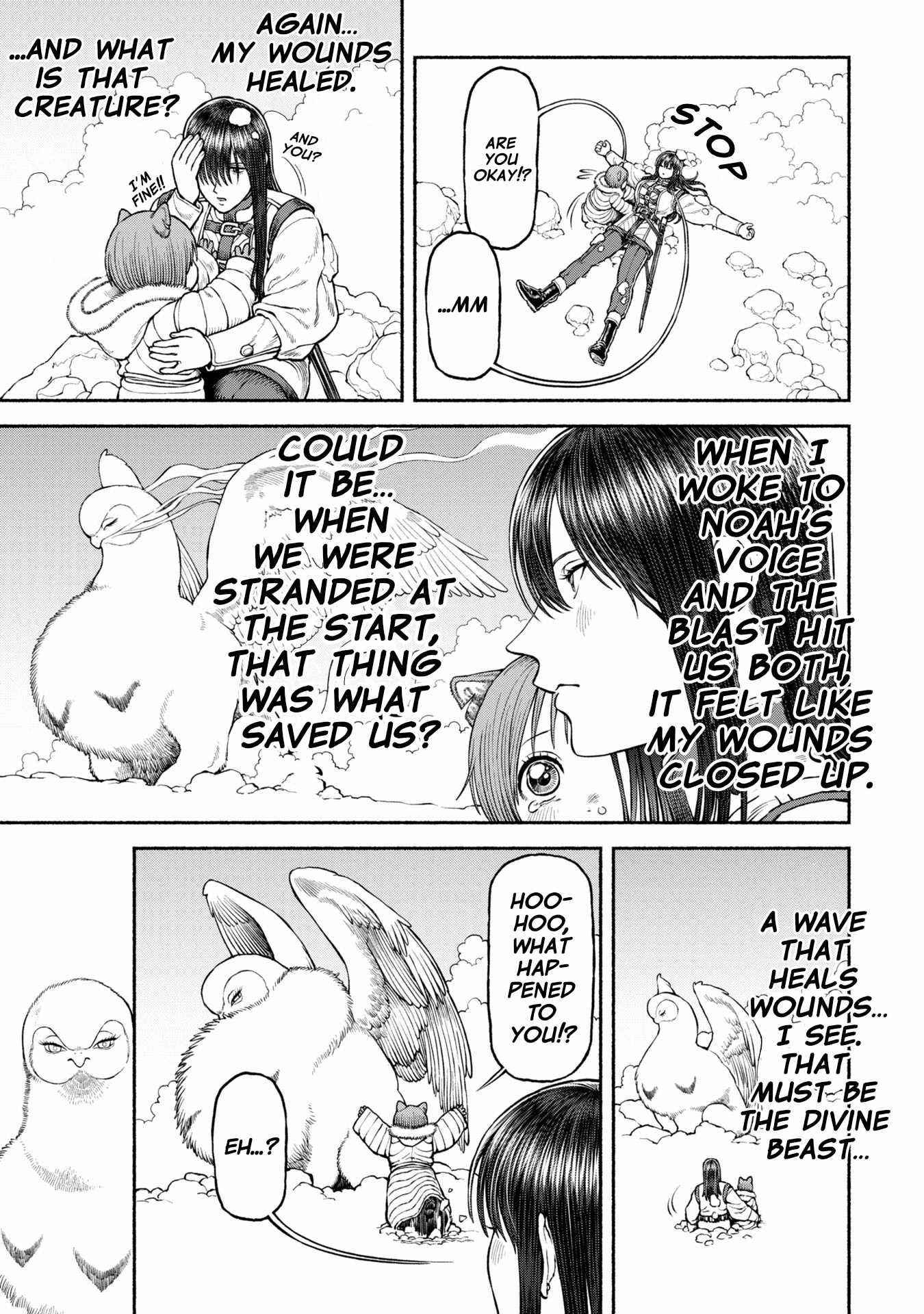The tales of the female knight and the boy with the furry ears Chapter 49 page 13