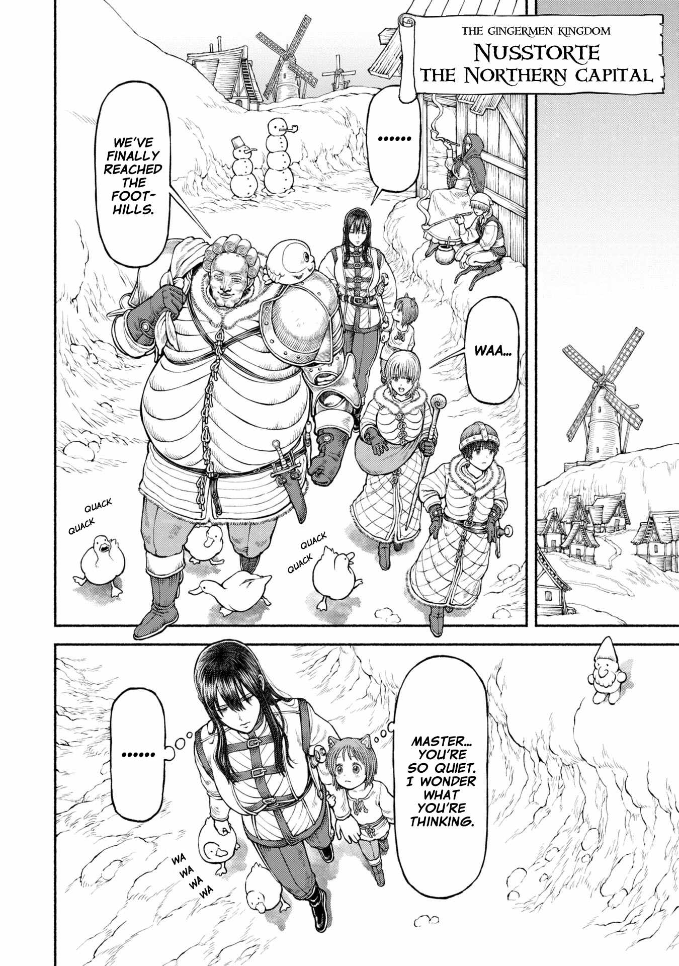 The tales of the female knight and the boy with the furry ears Chapter 51 page 1