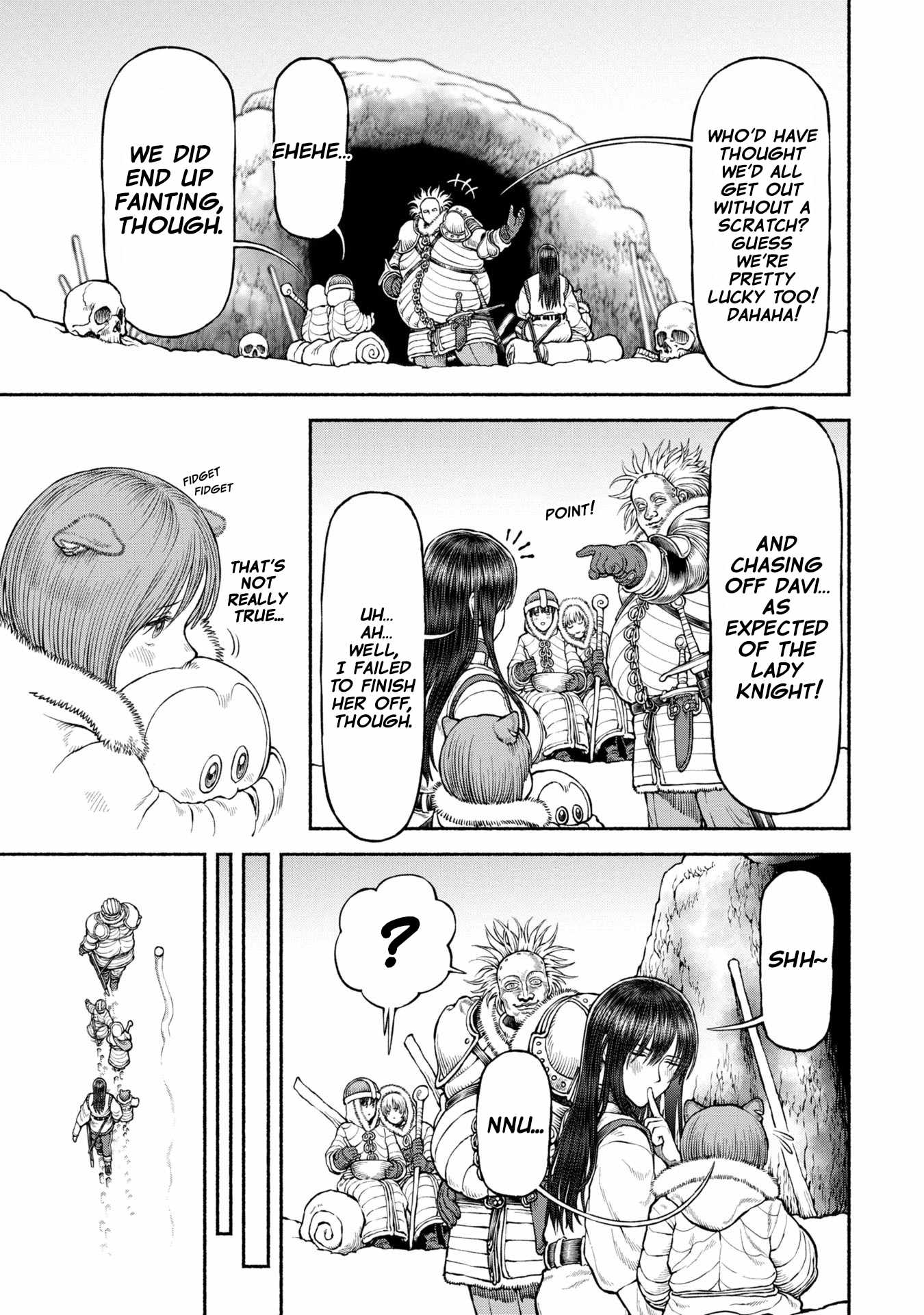 The tales of the female knight and the boy with the furry ears Chapter 50 page 3