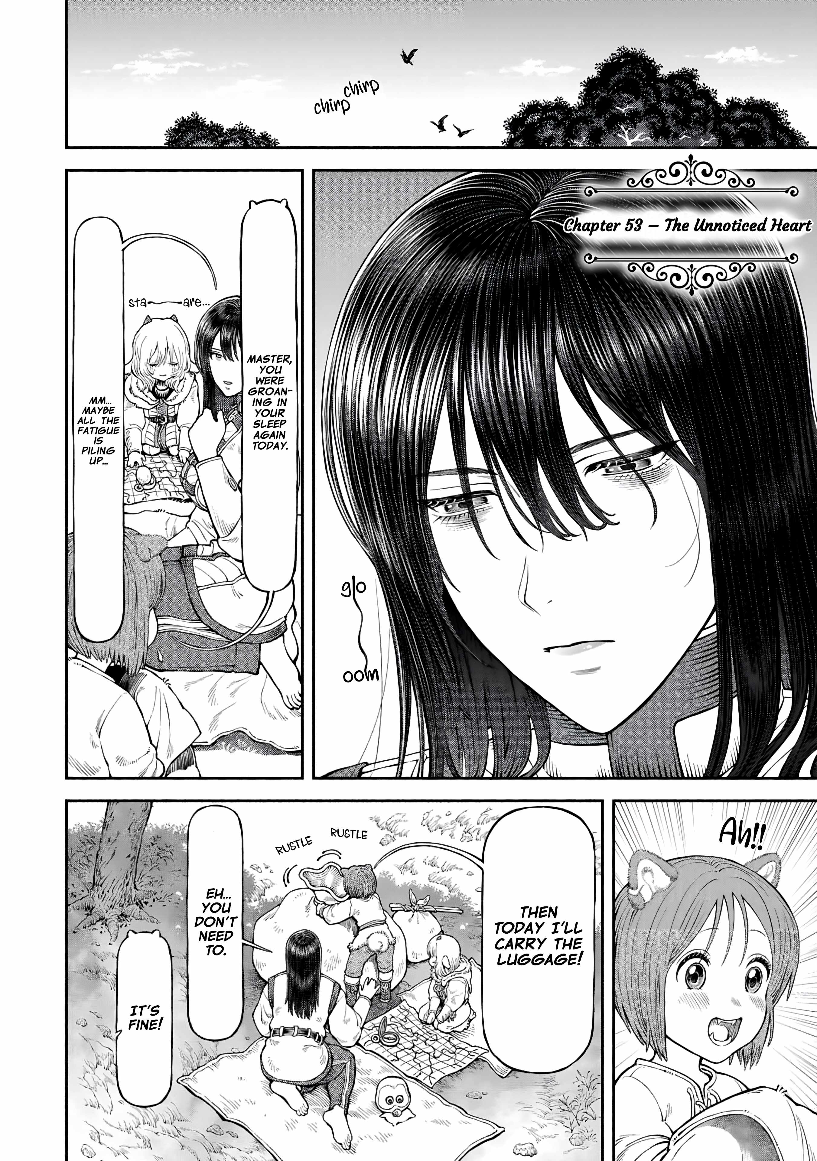 The tales of the female knight and the boy with the furry ears Chapter 53 page 1