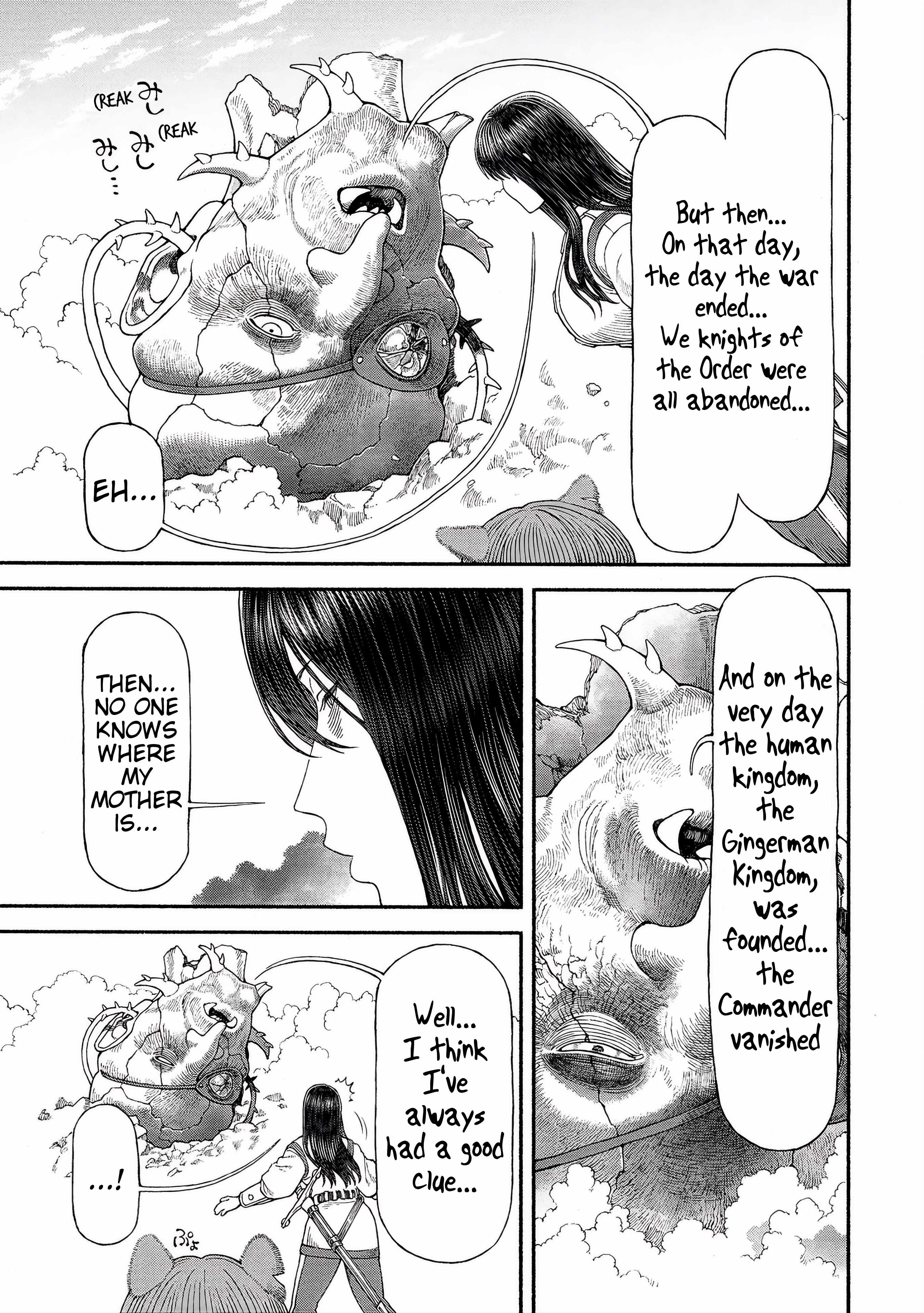 The tales of the female knight and the boy with the furry ears Chapter 54 page 11