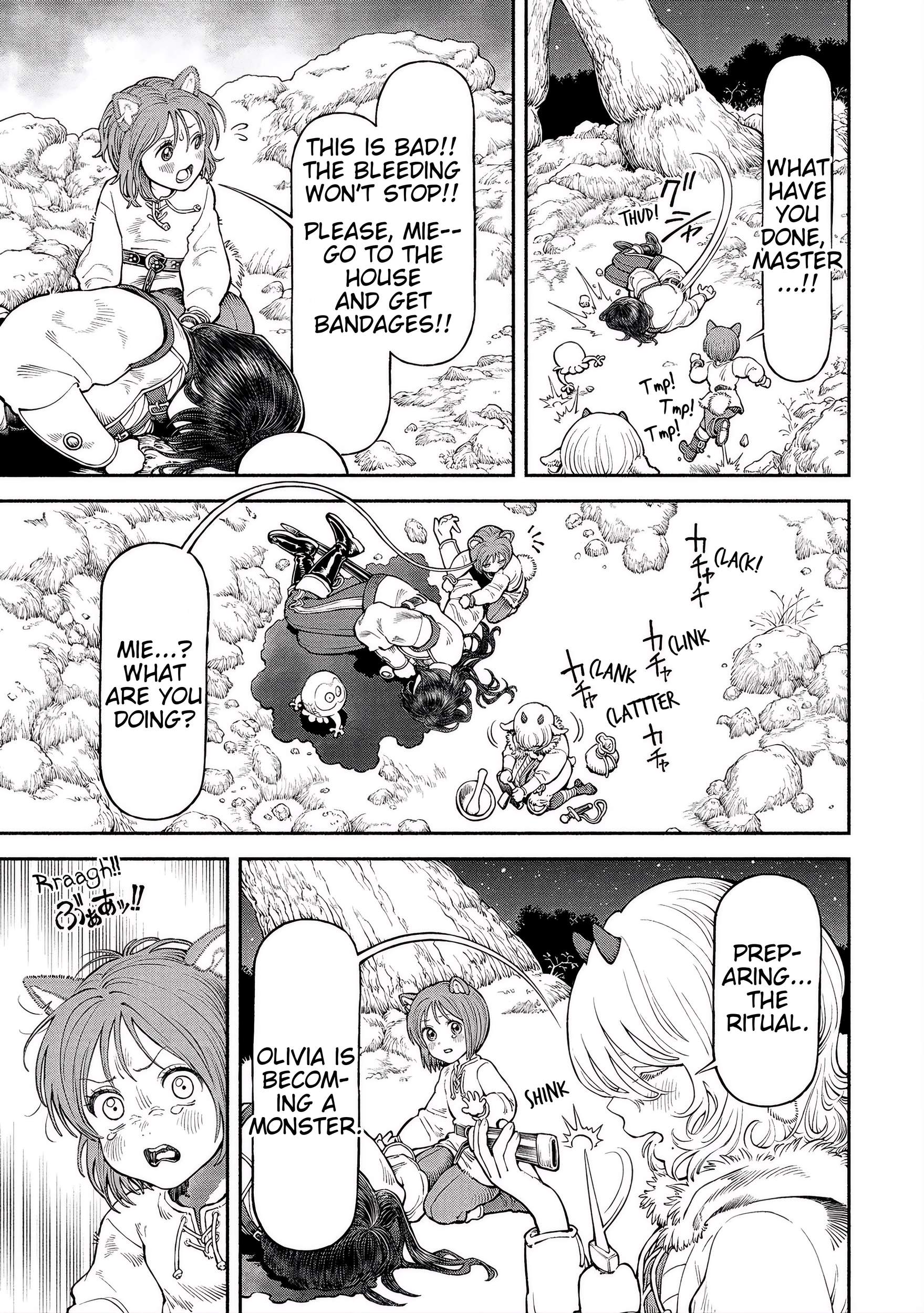 The tales of the female knight and the boy with the furry ears Chapter 57 page 5
