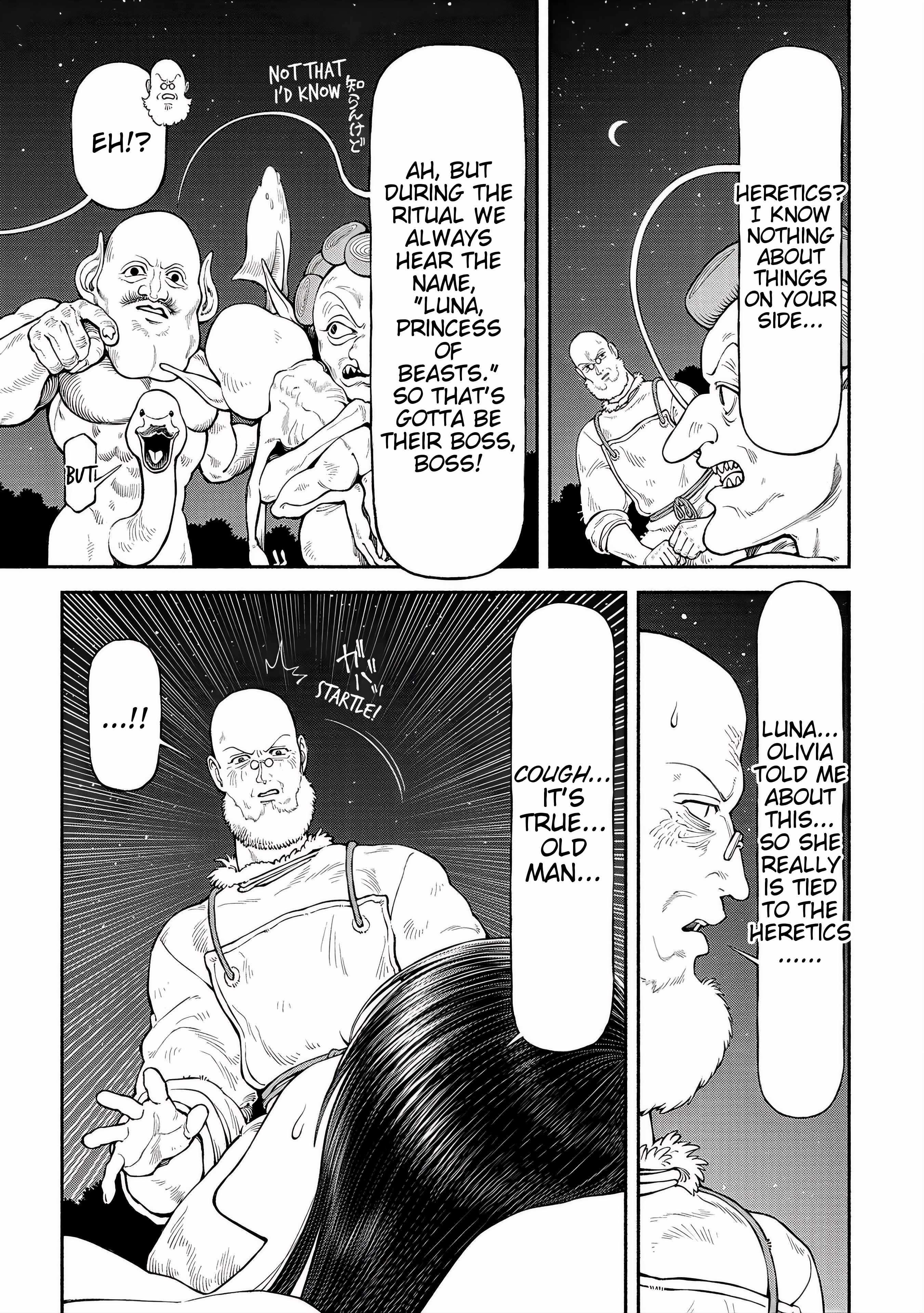The tales of the female knight and the boy with the furry ears Chapter 58 page 8