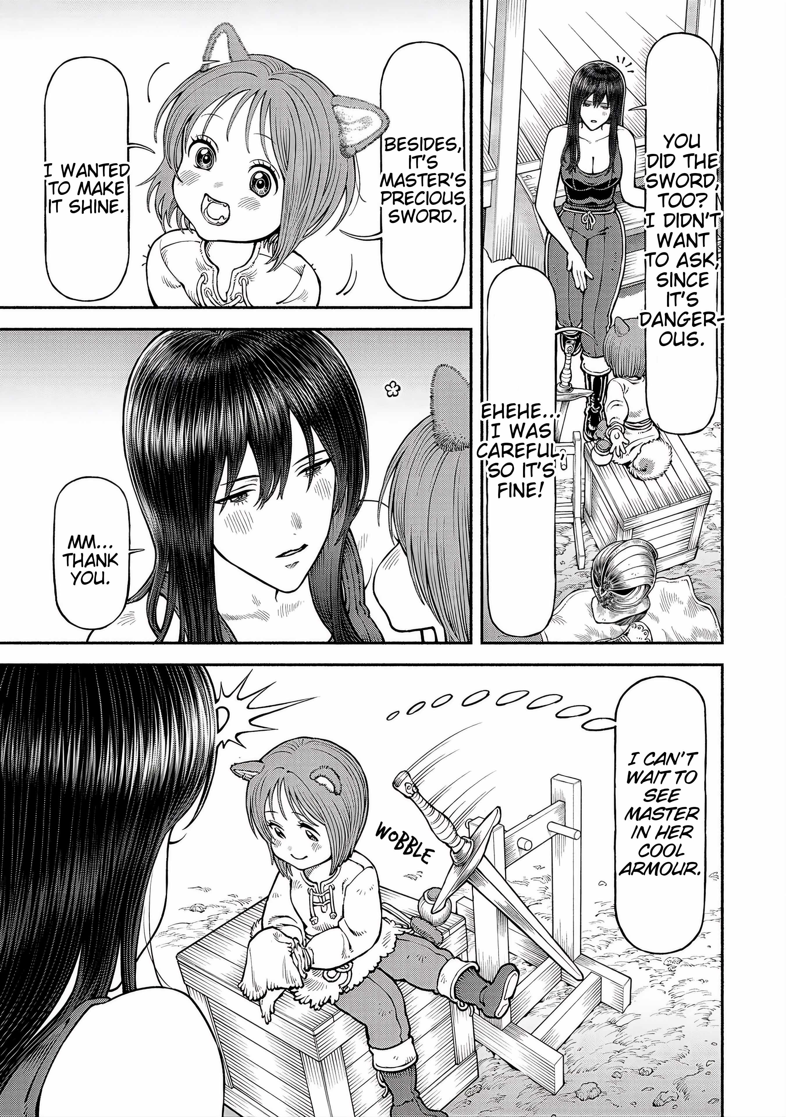 The tales of the female knight and the boy with the furry ears Chapter 60 page 3