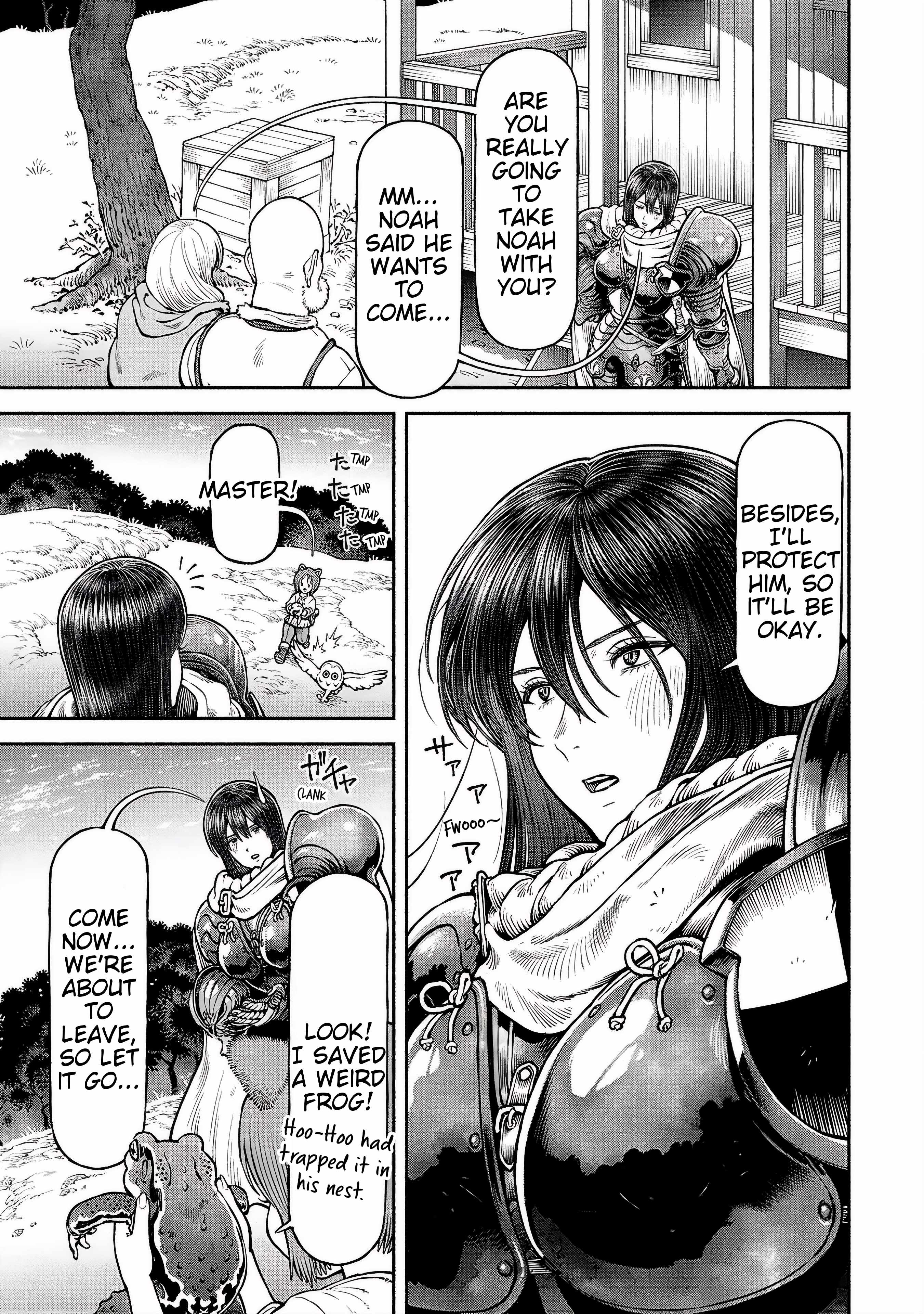 The tales of the female knight and the boy with the furry ears Chapter 61 page 2