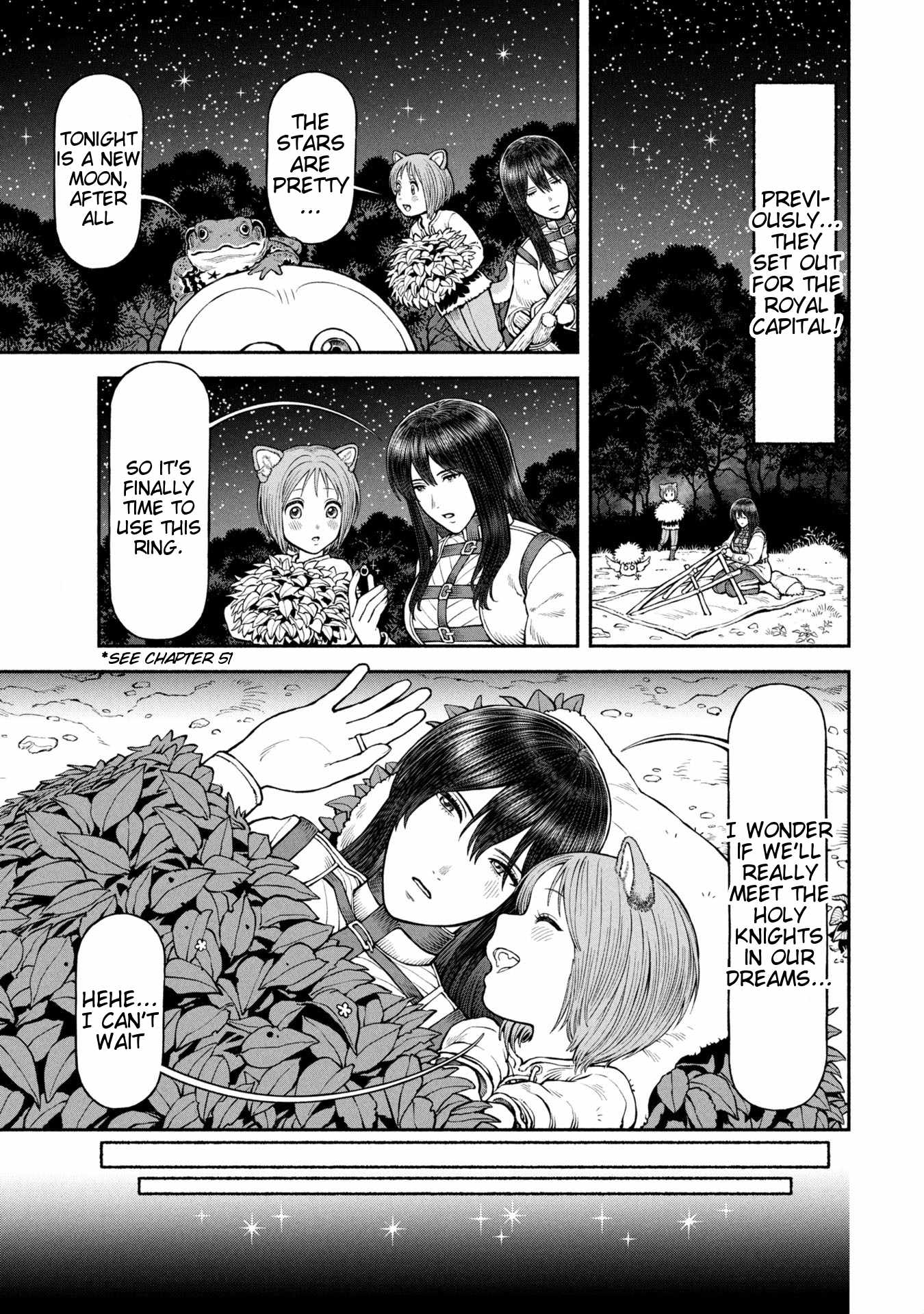 The tales of the female knight and the boy with the furry ears Chapter 63 page 1