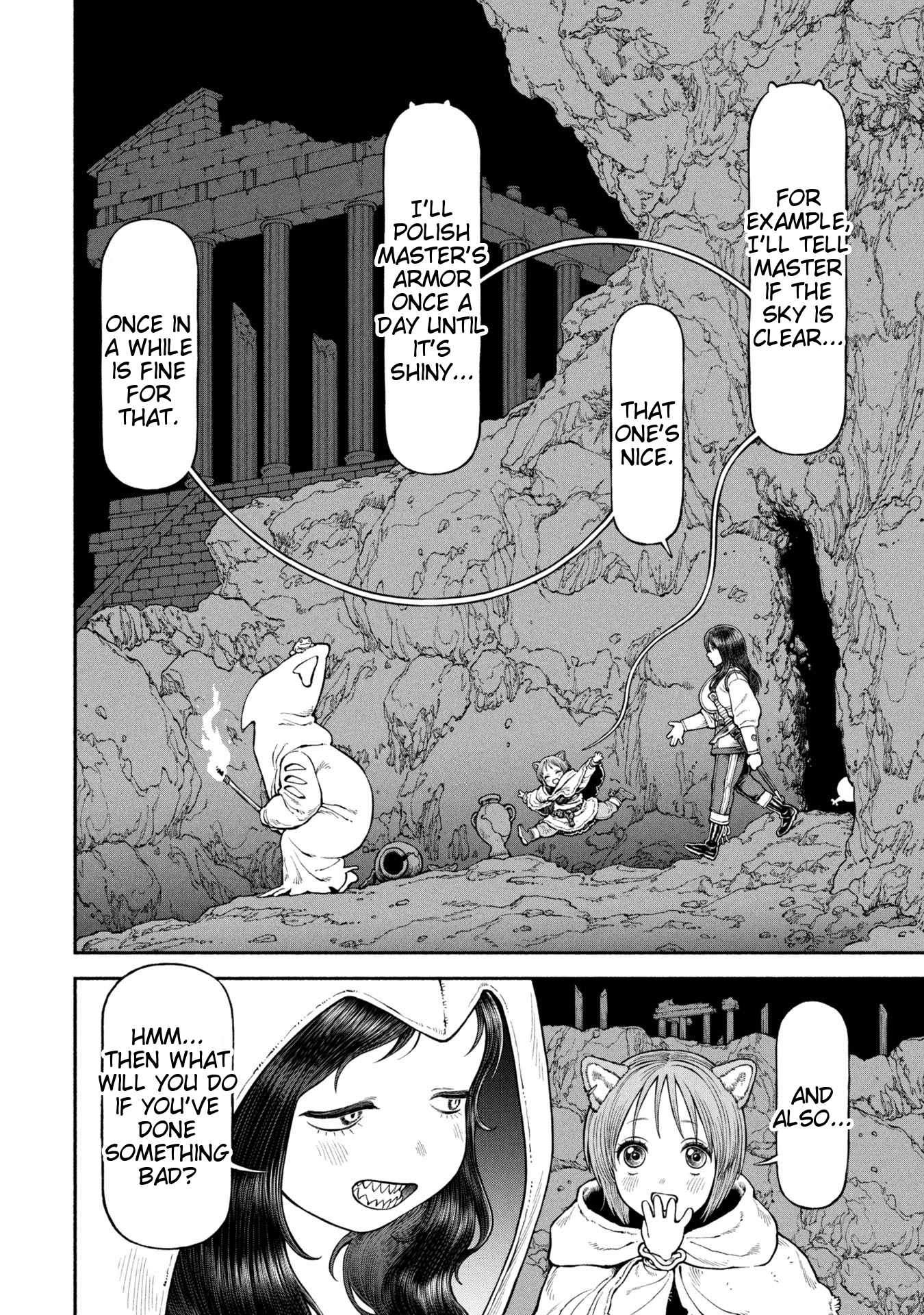 The tales of the female knight and the boy with the furry ears Chapter 65 page 4