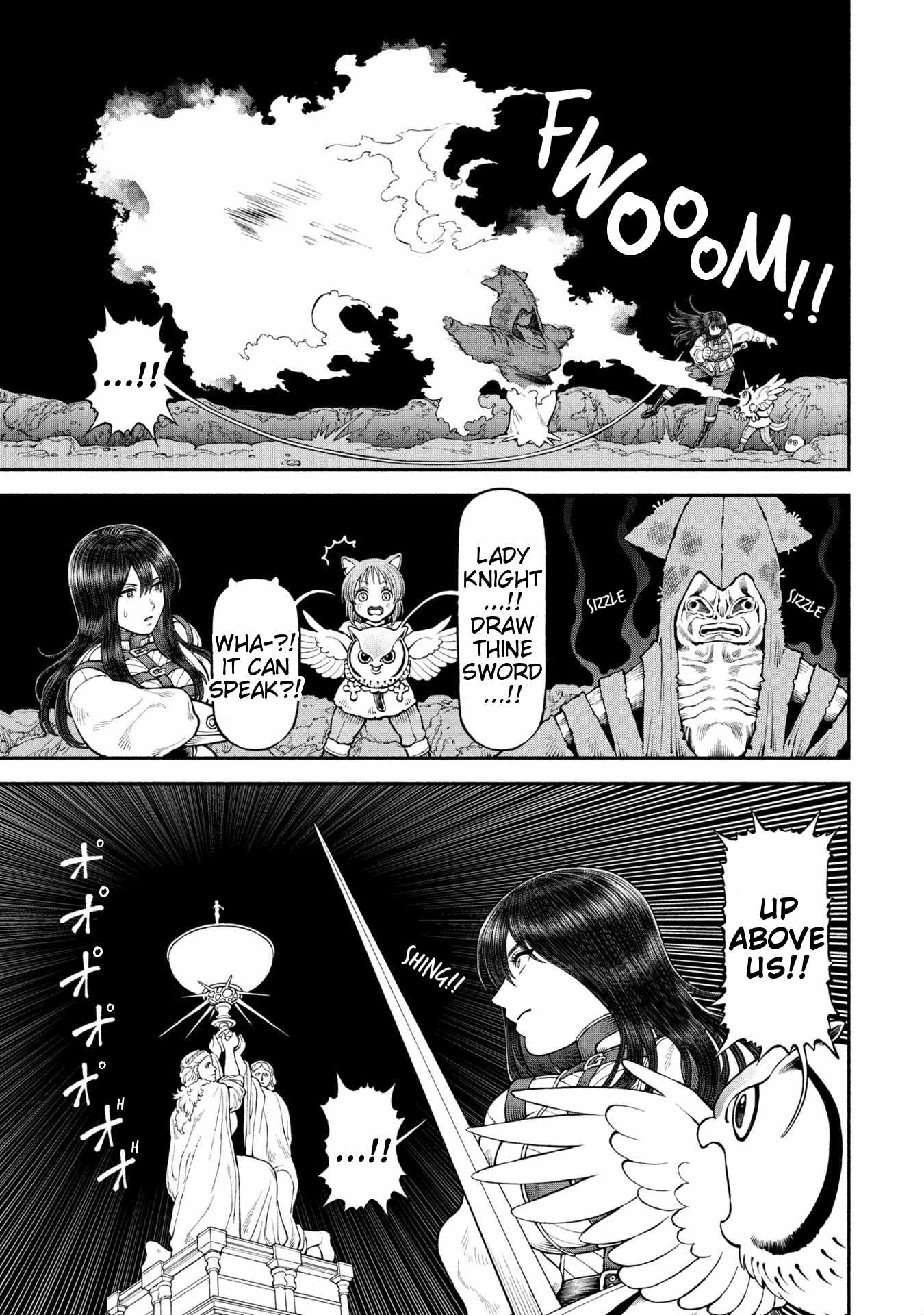 The tales of the female knight and the boy with the furry ears Chapter 66 page 3