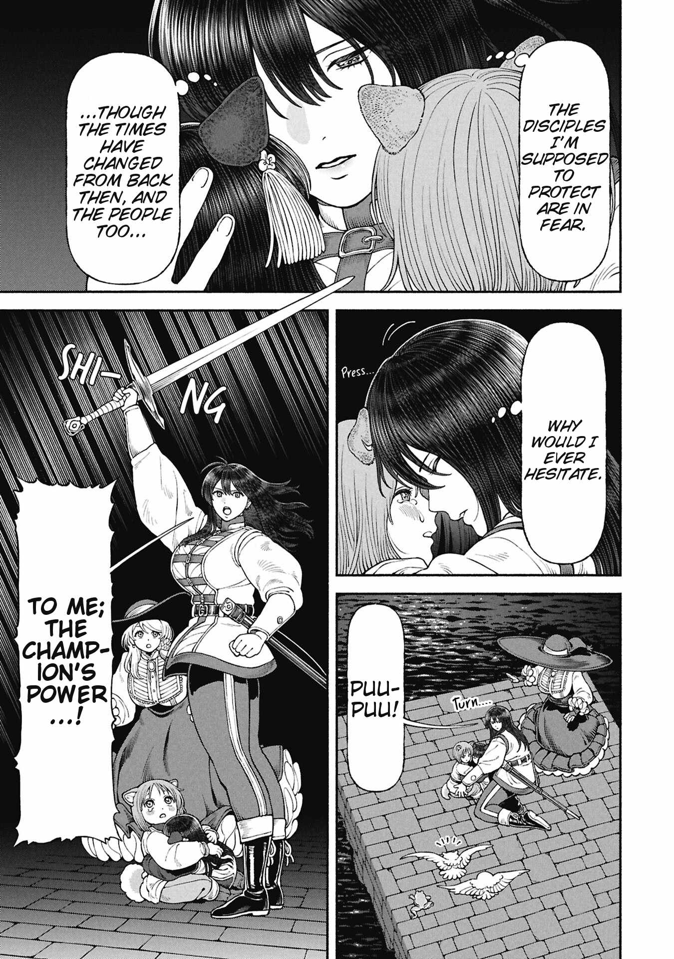The tales of the female knight and the boy with the furry ears Chapter 73 page 5