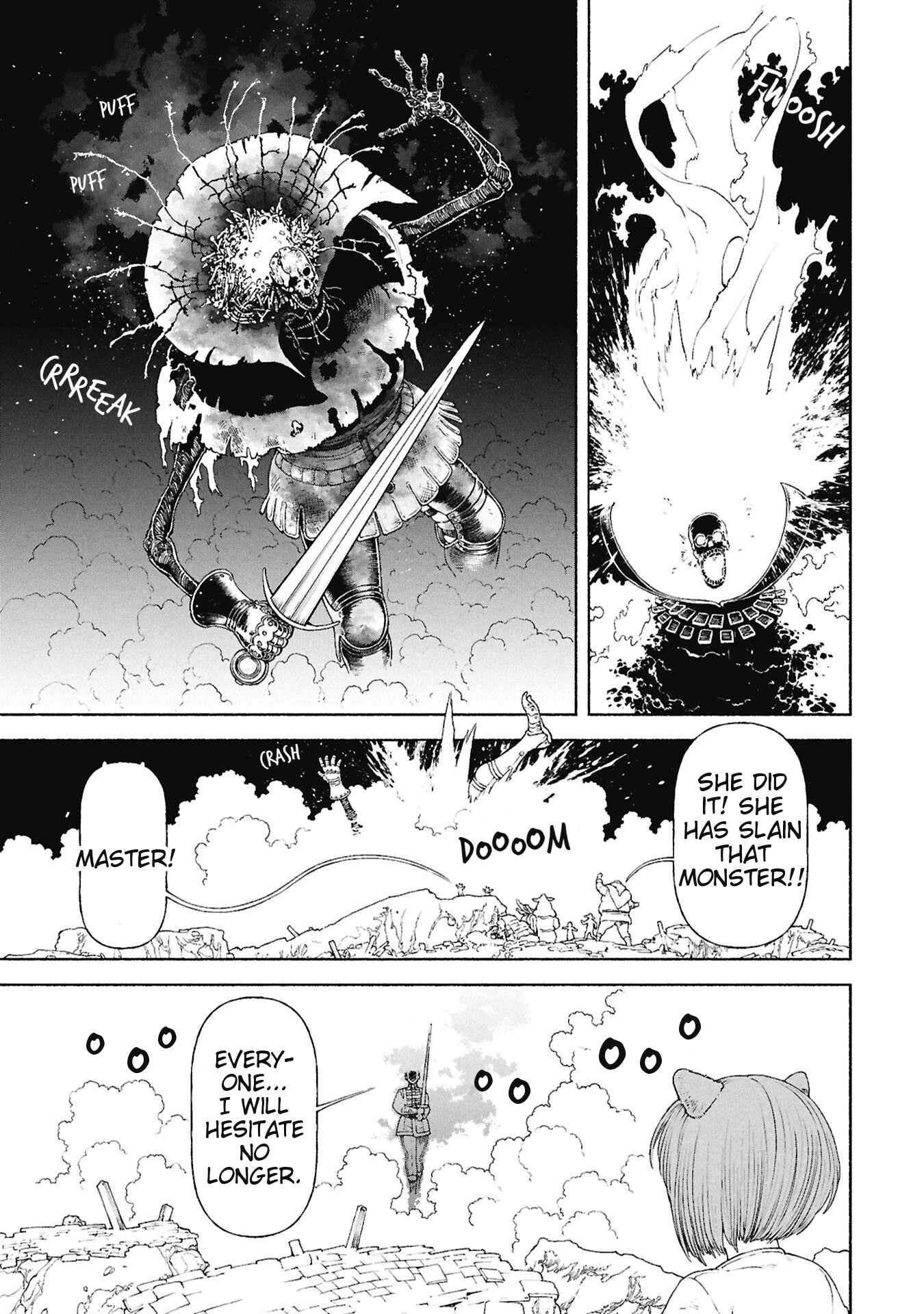 The tales of the female knight and the boy with the furry ears Chapter 74 page 3