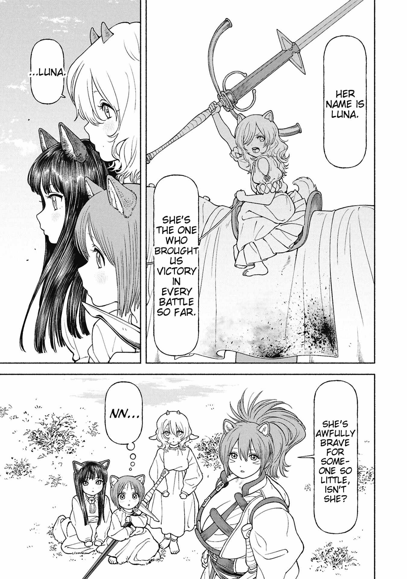 The tales of the female knight and the boy with the furry ears Chapter 79 page 9