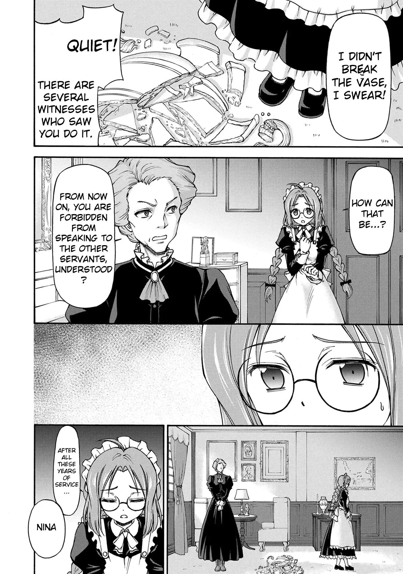 Maid Nara Touzen Desu. ~Nureginu Wo Kiserareta Bannou Maid-San Wa Tabi Ni Deru Koto Ni Shimashita.~ Chapter 1 page 7