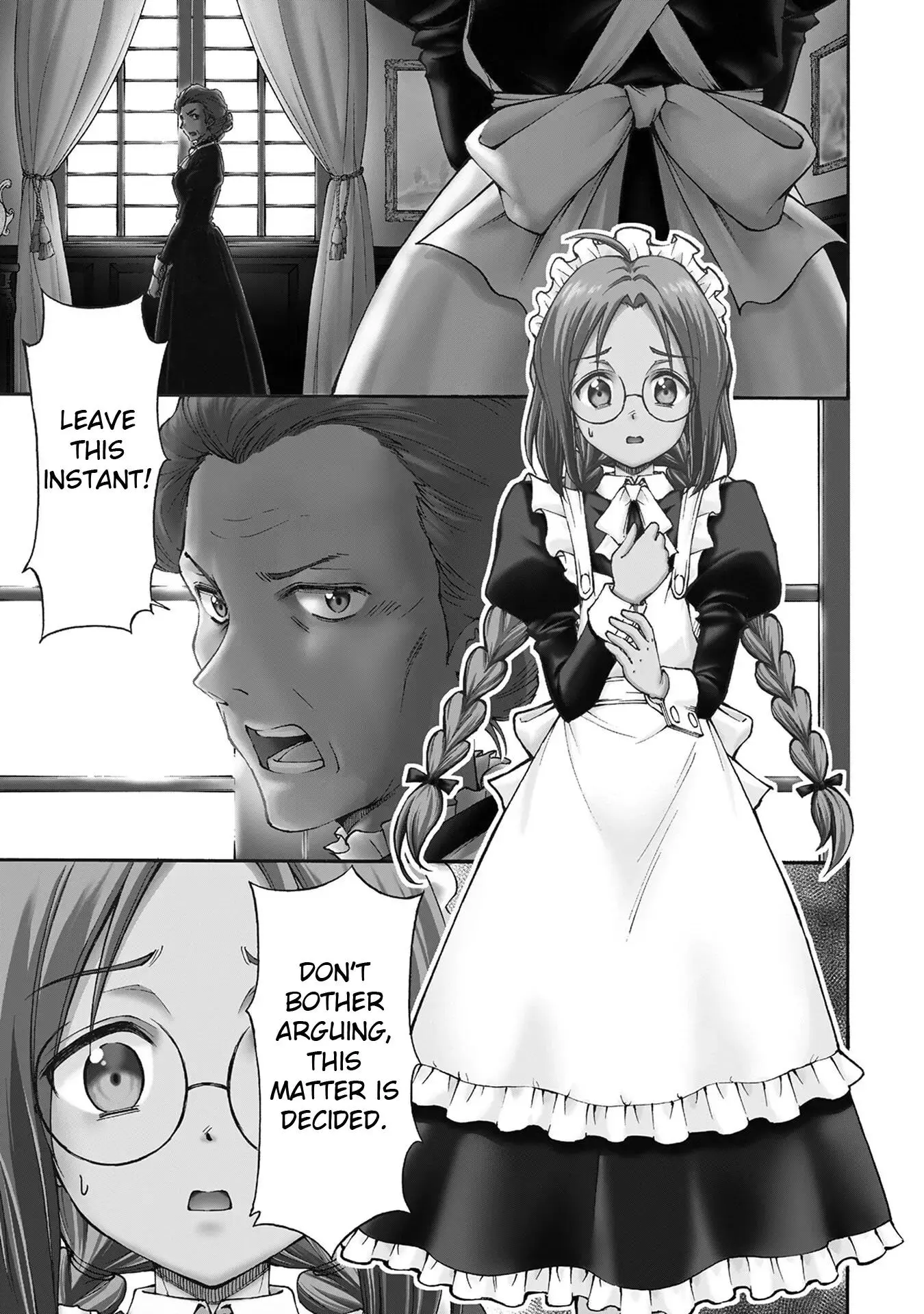 Maid Nara Touzen Desu. ~Nureginu Wo Kiserareta Bannou Maid-San Wa Tabi Ni Deru Koto Ni Shimashita.~ Chapter 1 page 4