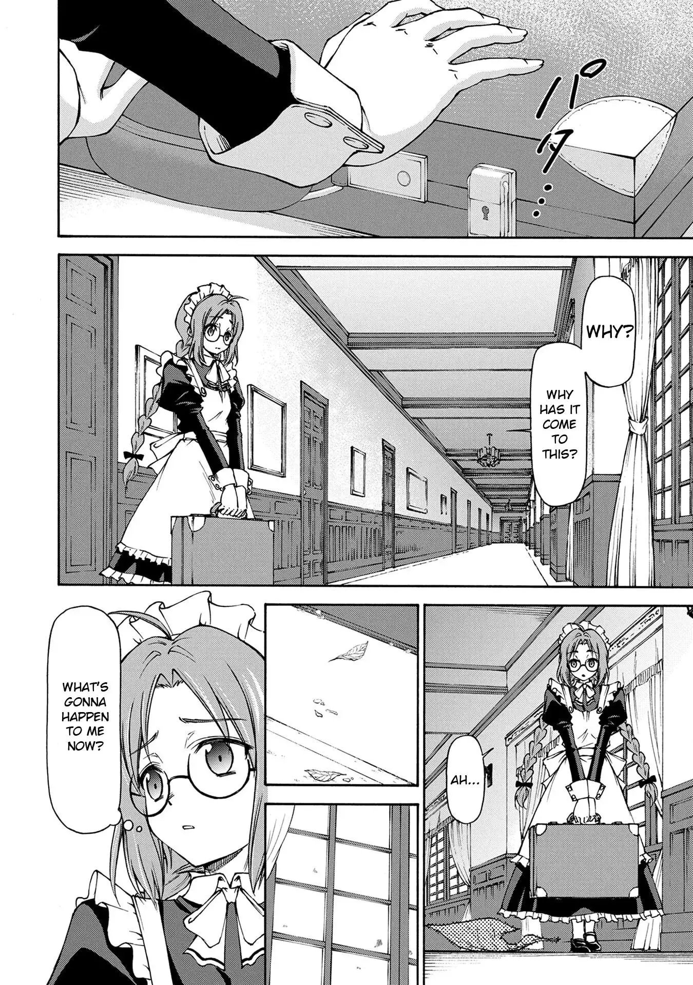 Maid Nara Touzen Desu. ~Nureginu Wo Kiserareta Bannou Maid-San Wa Tabi Ni Deru Koto Ni Shimashita.~ Chapter 1 page 9