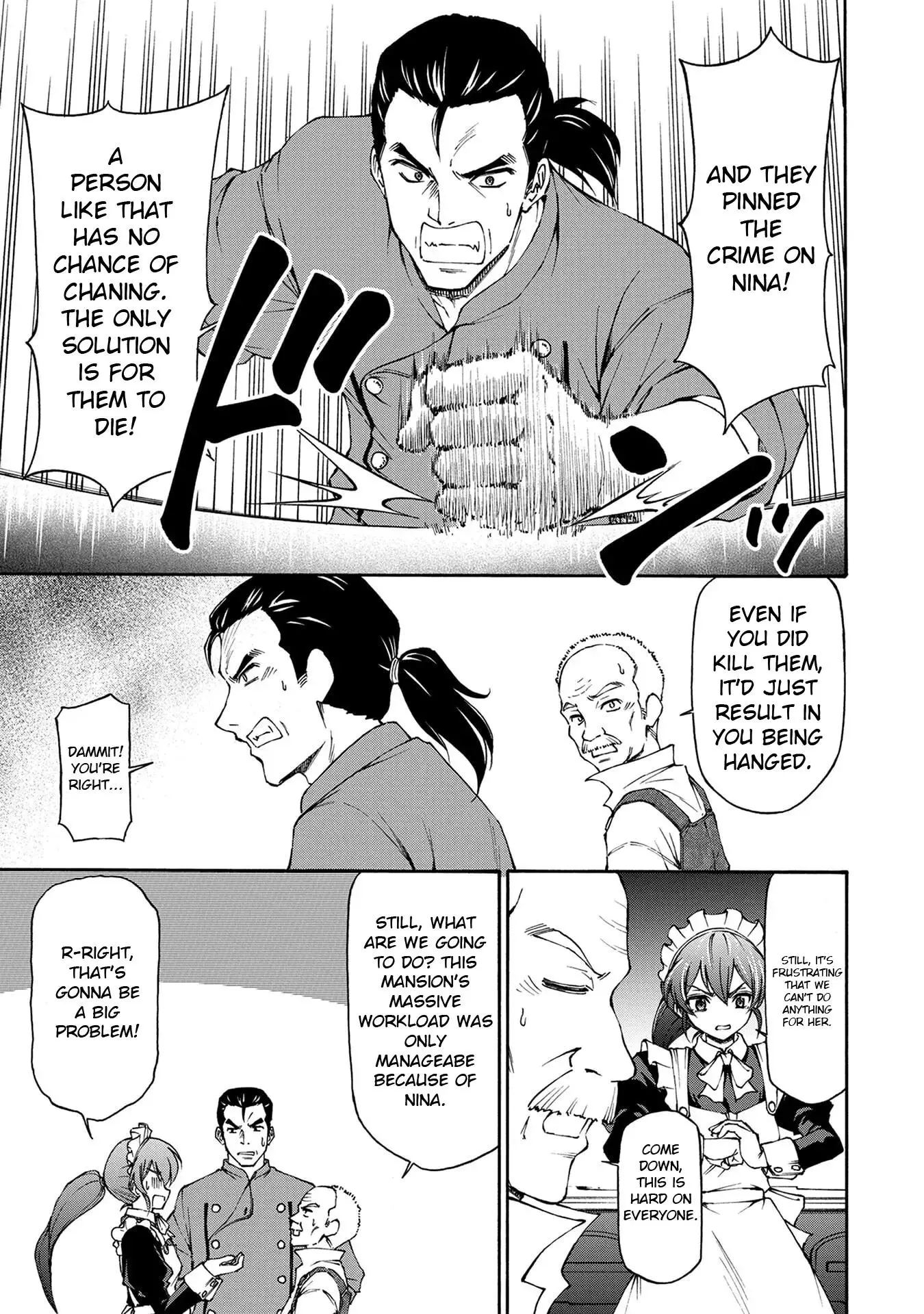 Maid Nara Touzen Desu. ~Nureginu Wo Kiserareta Bannou Maid-San Wa Tabi Ni Deru Koto Ni Shimashita.~ Chapter 1 page 16