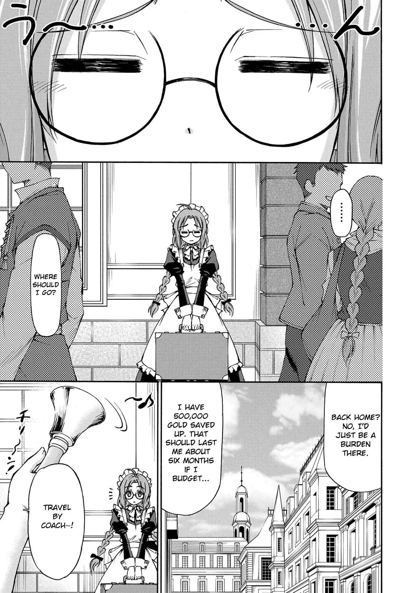 Maid Nara Touzen Desu. ~Nureginu Wo Kiserareta Bannou Maid-San Wa Tabi Ni Deru Koto Ni Shimashita.~ Chapter 1 page 18