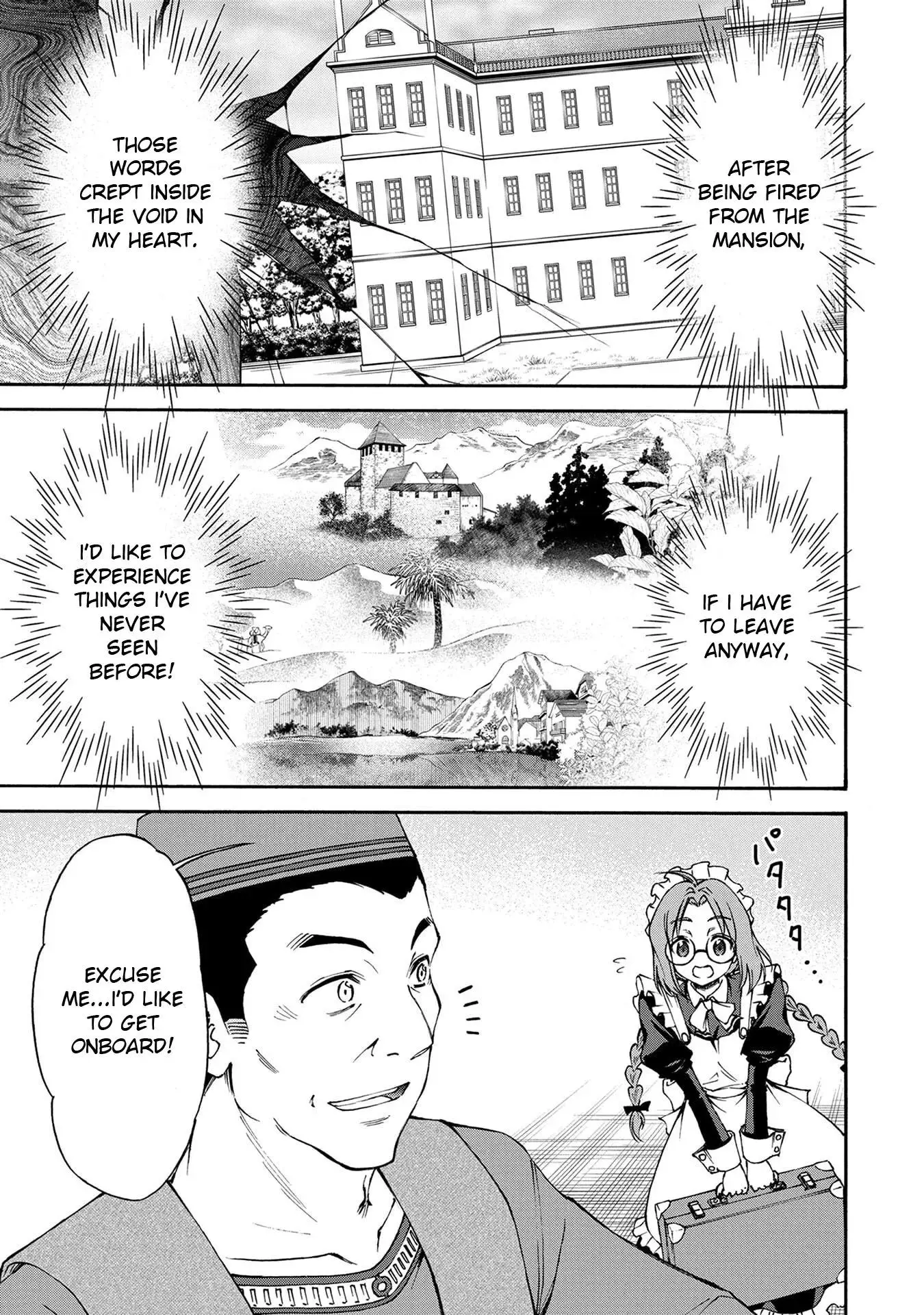 Maid Nara Touzen Desu. ~Nureginu Wo Kiserareta Bannou Maid-San Wa Tabi Ni Deru Koto Ni Shimashita.~ Chapter 1 page 20
