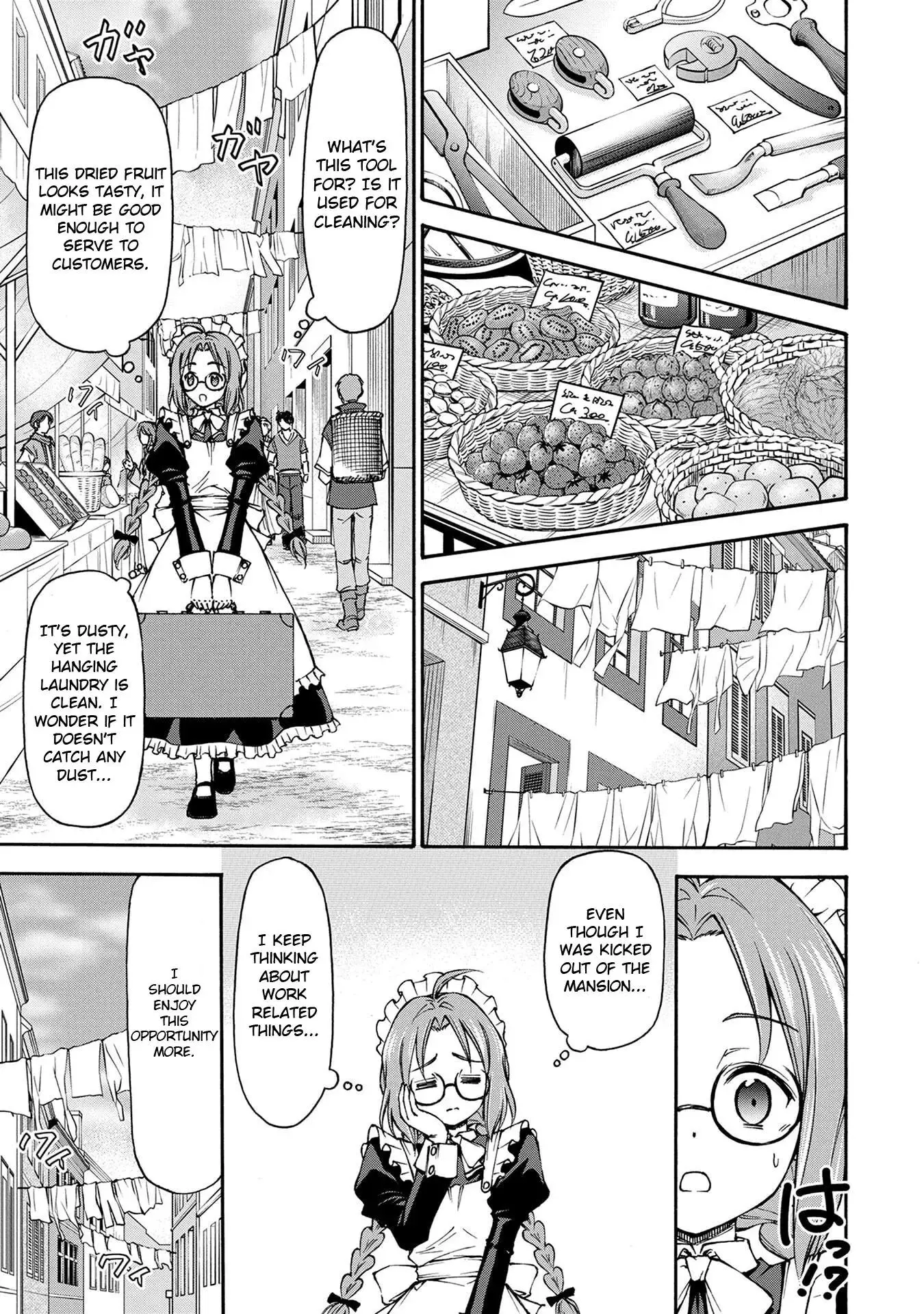 Maid Nara Touzen Desu. ~Nureginu Wo Kiserareta Bannou Maid-San Wa Tabi Ni Deru Koto Ni Shimashita.~ Chapter 1 page 28