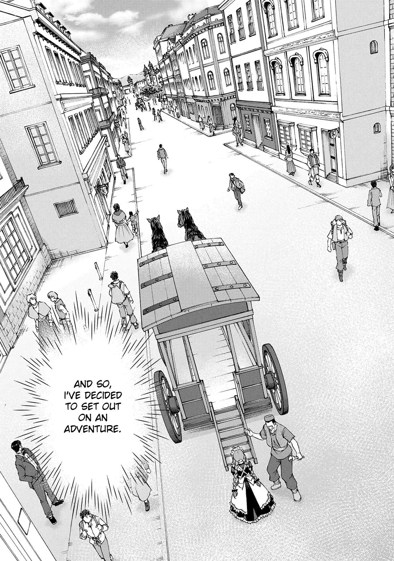 Maid Nara Touzen Desu. ~Nureginu Wo Kiserareta Bannou Maid-San Wa Tabi Ni Deru Koto Ni Shimashita.~ Chapter 1 page 21