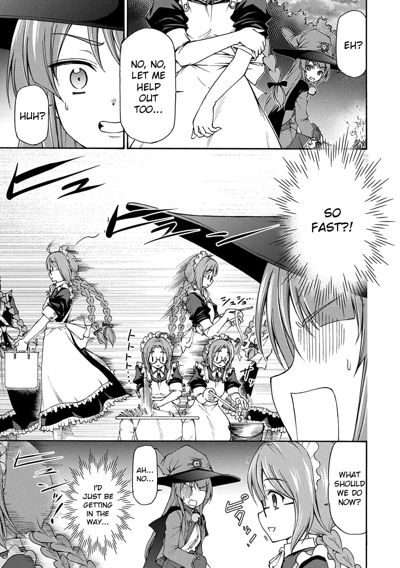 Maid Nara Touzen Desu. ~Nureginu Wo Kiserareta Bannou Maid-San Wa Tabi Ni Deru Koto Ni Shimashita.~ Chapter 1 page 44