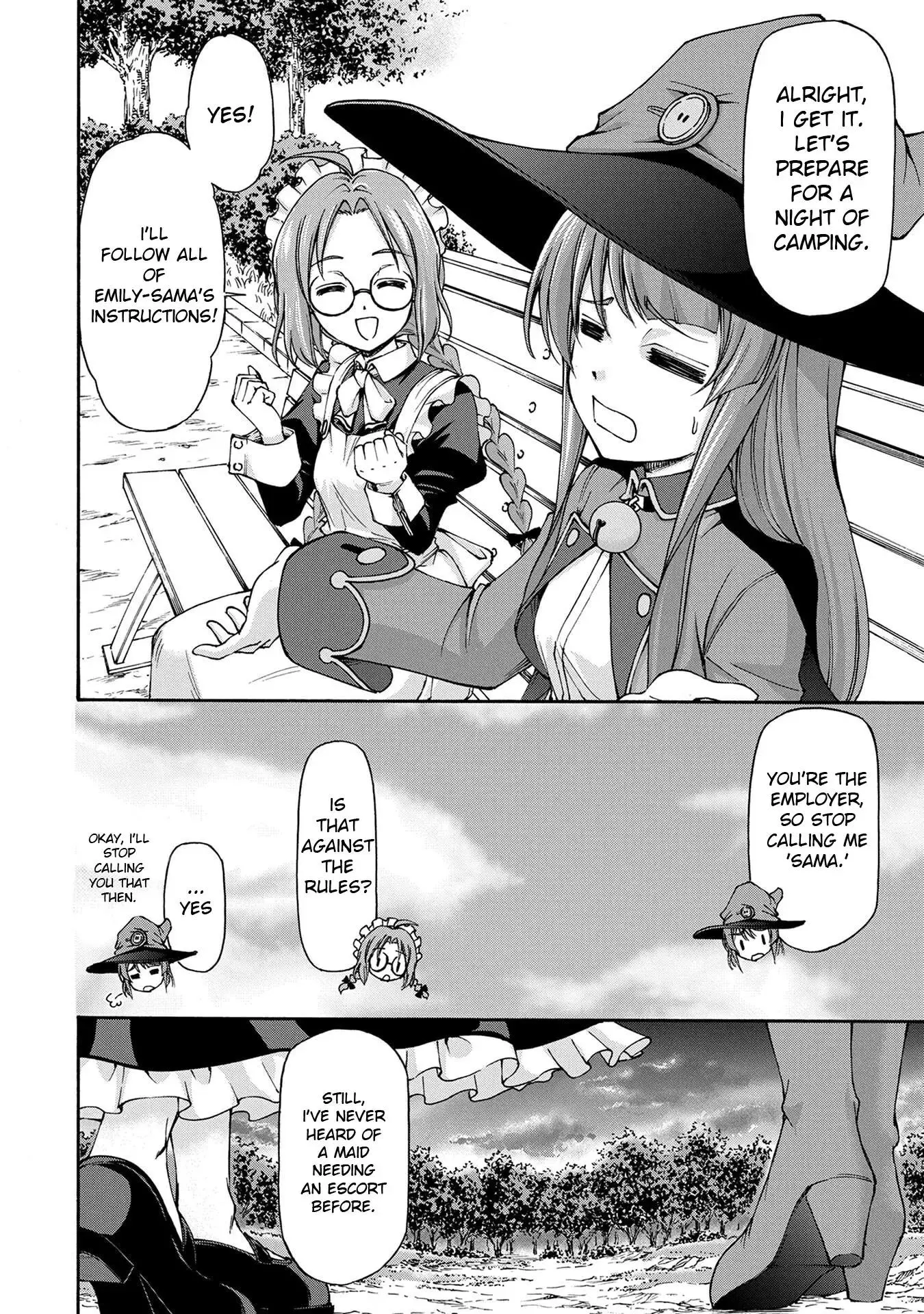 Maid Nara Touzen Desu. ~Nureginu Wo Kiserareta Bannou Maid-San Wa Tabi Ni Deru Koto Ni Shimashita.~ Chapter 1 page 41