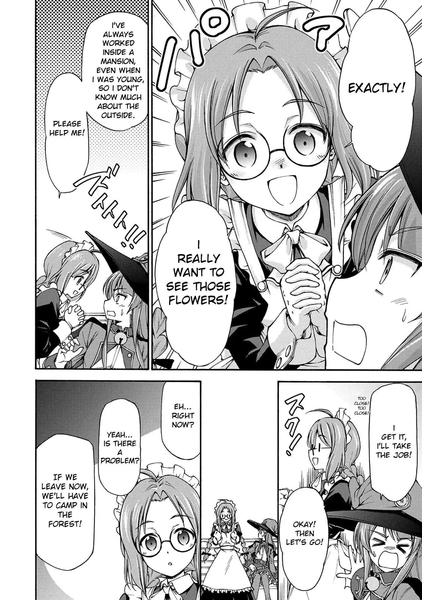 Maid Nara Touzen Desu. ~Nureginu Wo Kiserareta Bannou Maid-San Wa Tabi Ni Deru Koto Ni Shimashita.~ Chapter 1 page 39