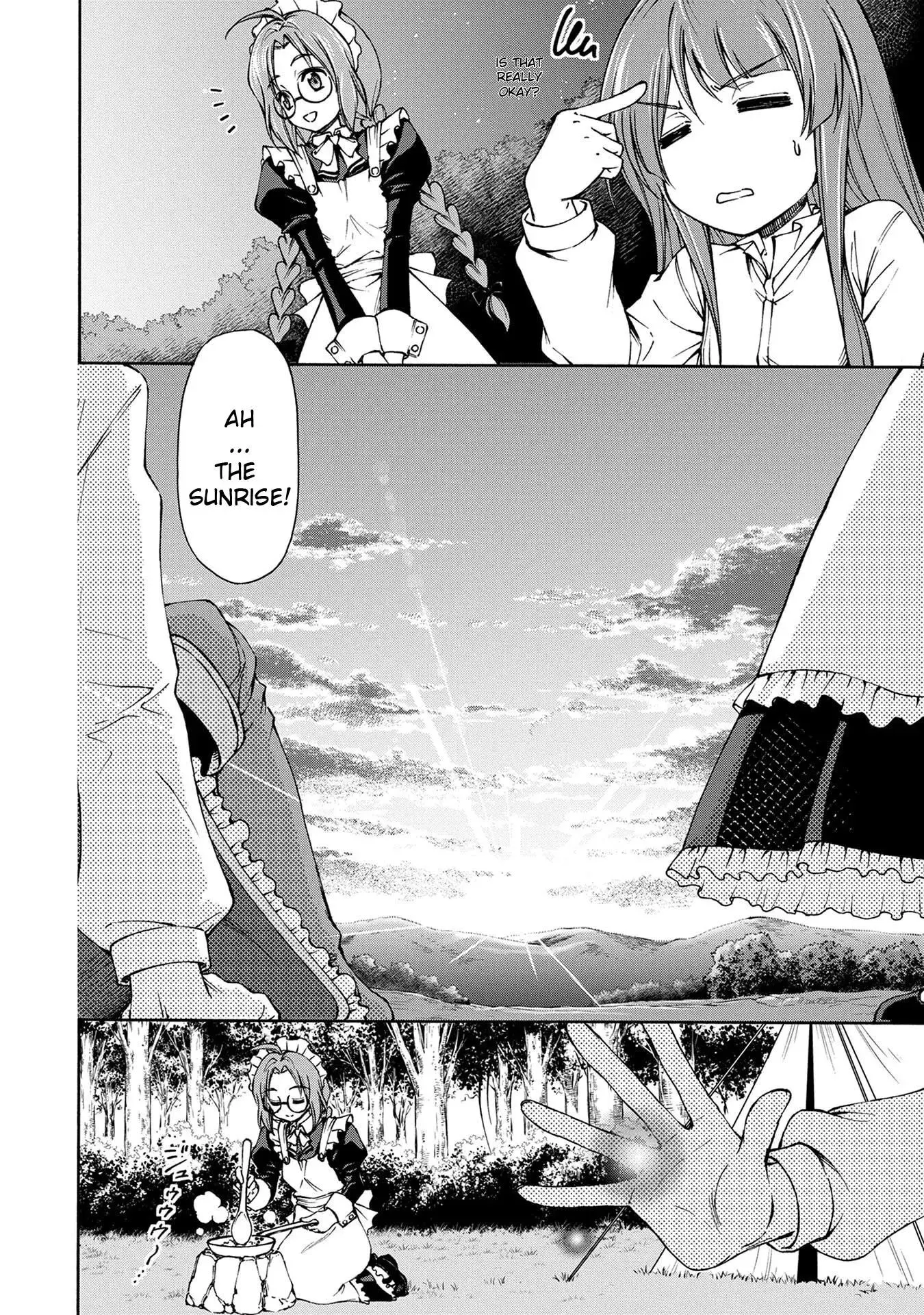 Maid Nara Touzen Desu. ~Nureginu Wo Kiserareta Bannou Maid-San Wa Tabi Ni Deru Koto Ni Shimashita.~ Chapter 2 page 12