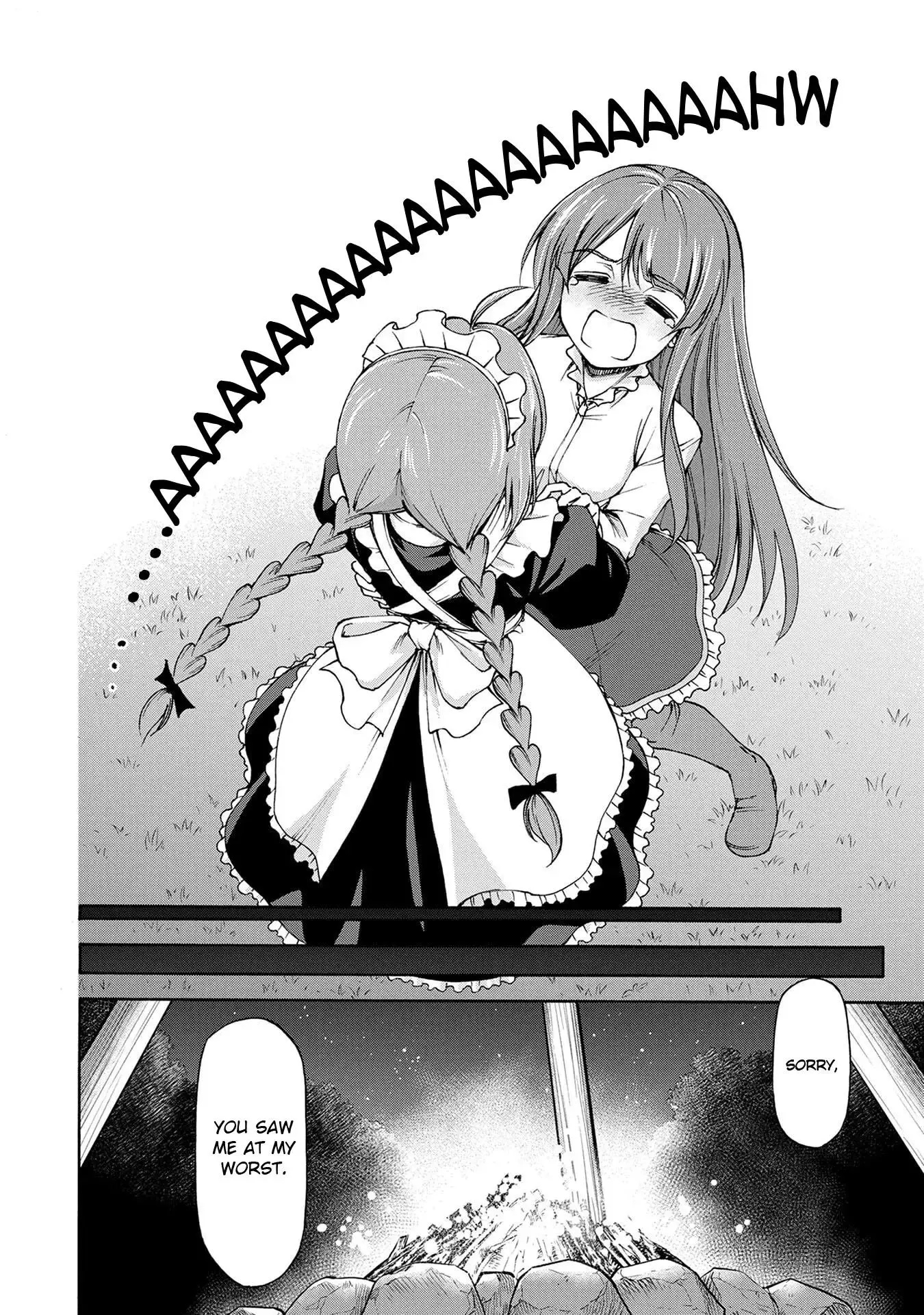 Maid Nara Touzen Desu. ~Nureginu Wo Kiserareta Bannou Maid-San Wa Tabi Ni Deru Koto Ni Shimashita.~ Chapter 2 page 8