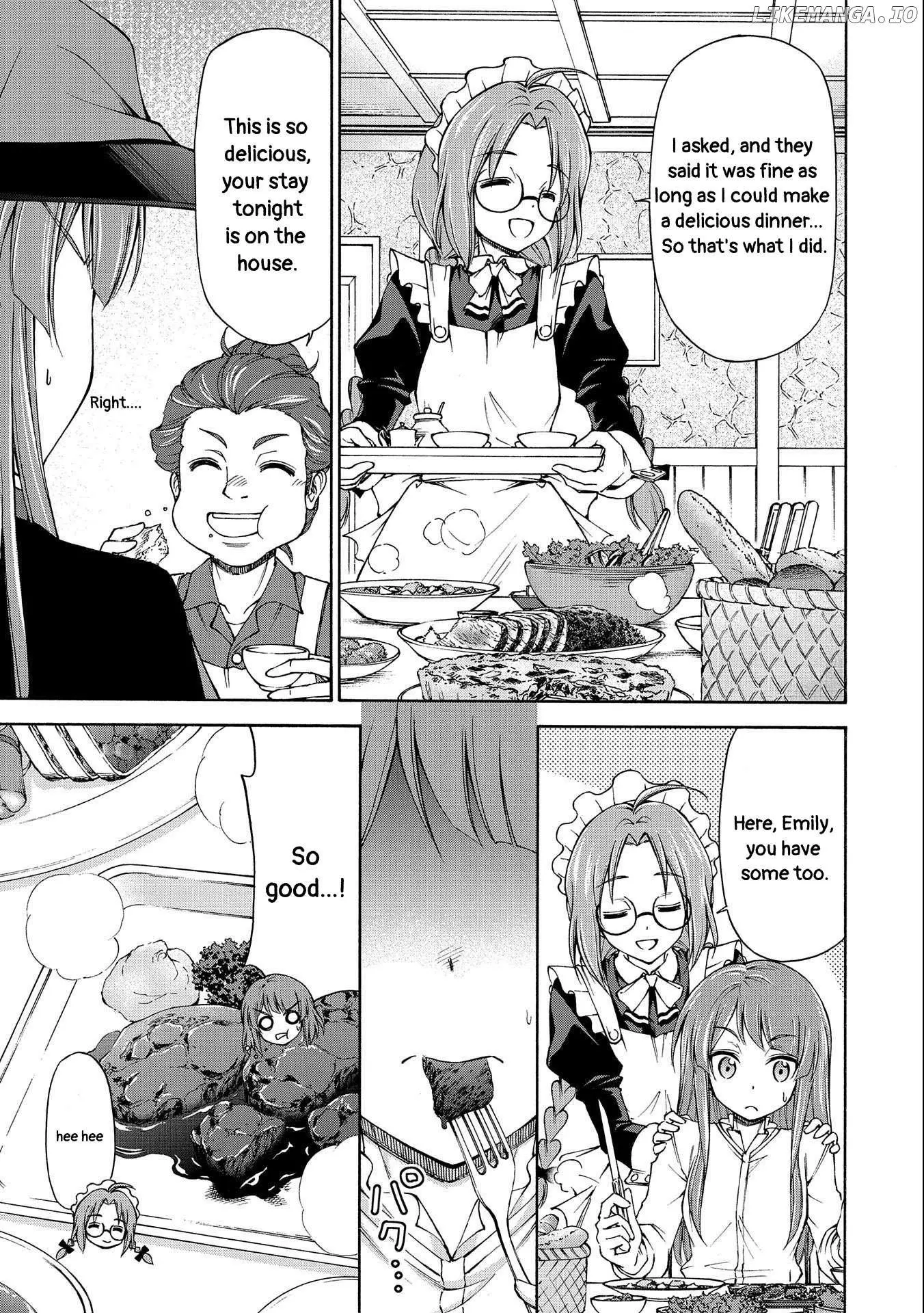 Maid Nara Touzen Desu. ~Nureginu Wo Kiserareta Bannou Maid-San Wa Tabi Ni Deru Koto Ni Shimashita.~ Chapter 3 page 15
