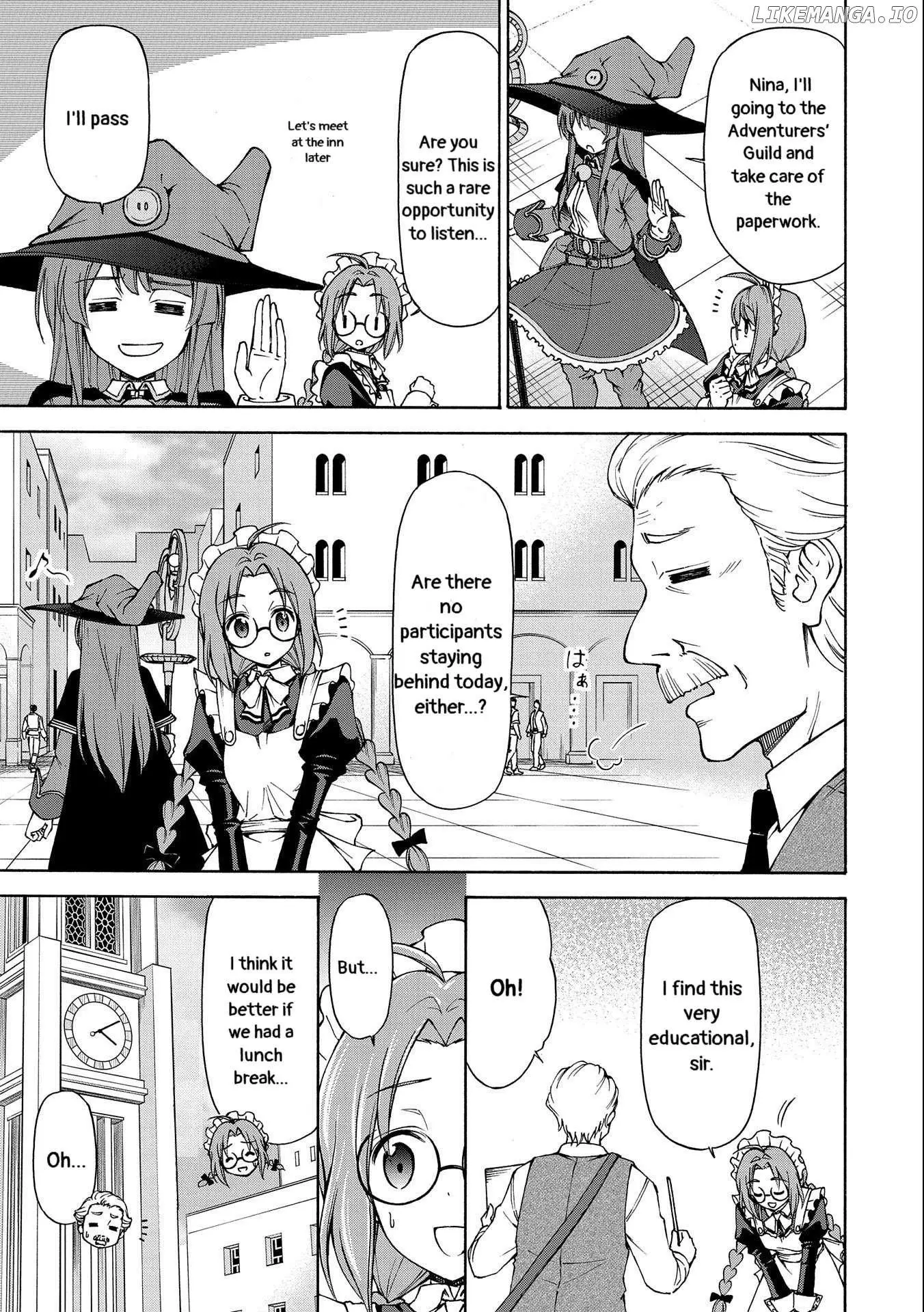 Maid Nara Touzen Desu. ~Nureginu Wo Kiserareta Bannou Maid-San Wa Tabi Ni Deru Koto Ni Shimashita.~ Chapter 3 page 11
