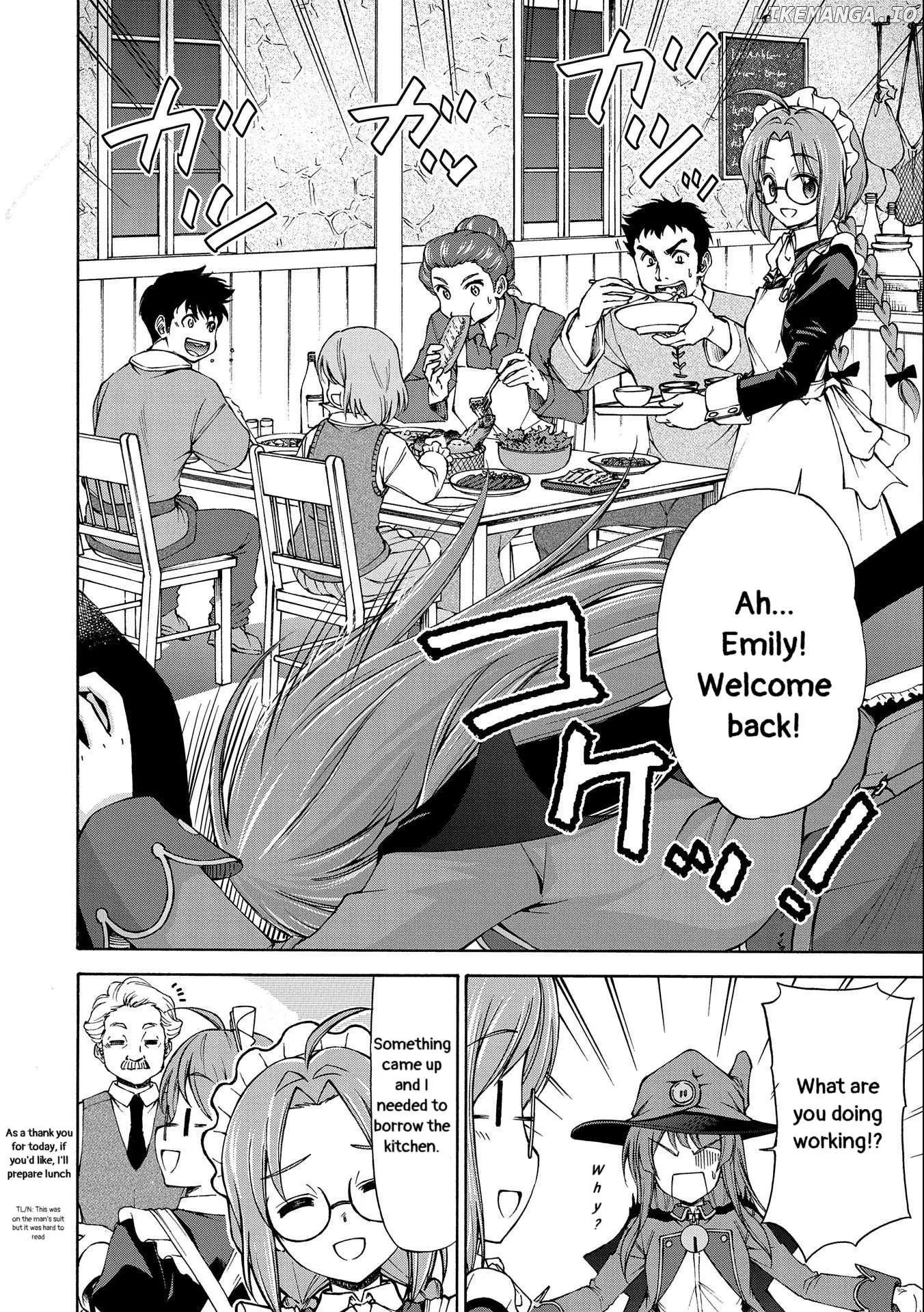 Maid Nara Touzen Desu. ~Nureginu Wo Kiserareta Bannou Maid-San Wa Tabi Ni Deru Koto Ni Shimashita.~ Chapter 3 page 14