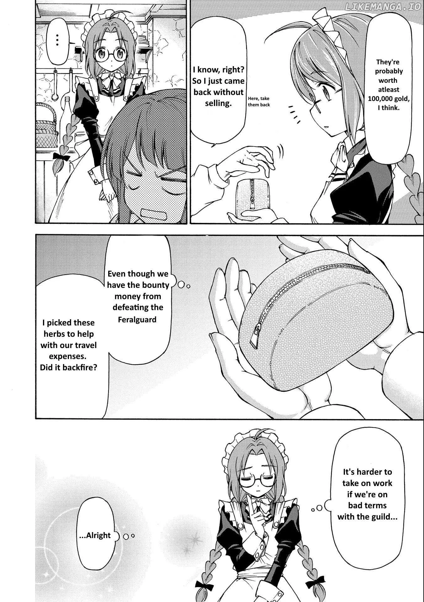 Maid Nara Touzen Desu. ~Nureginu Wo Kiserareta Bannou Maid-San Wa Tabi Ni Deru Koto Ni Shimashita.~ Chapter 3 page 18