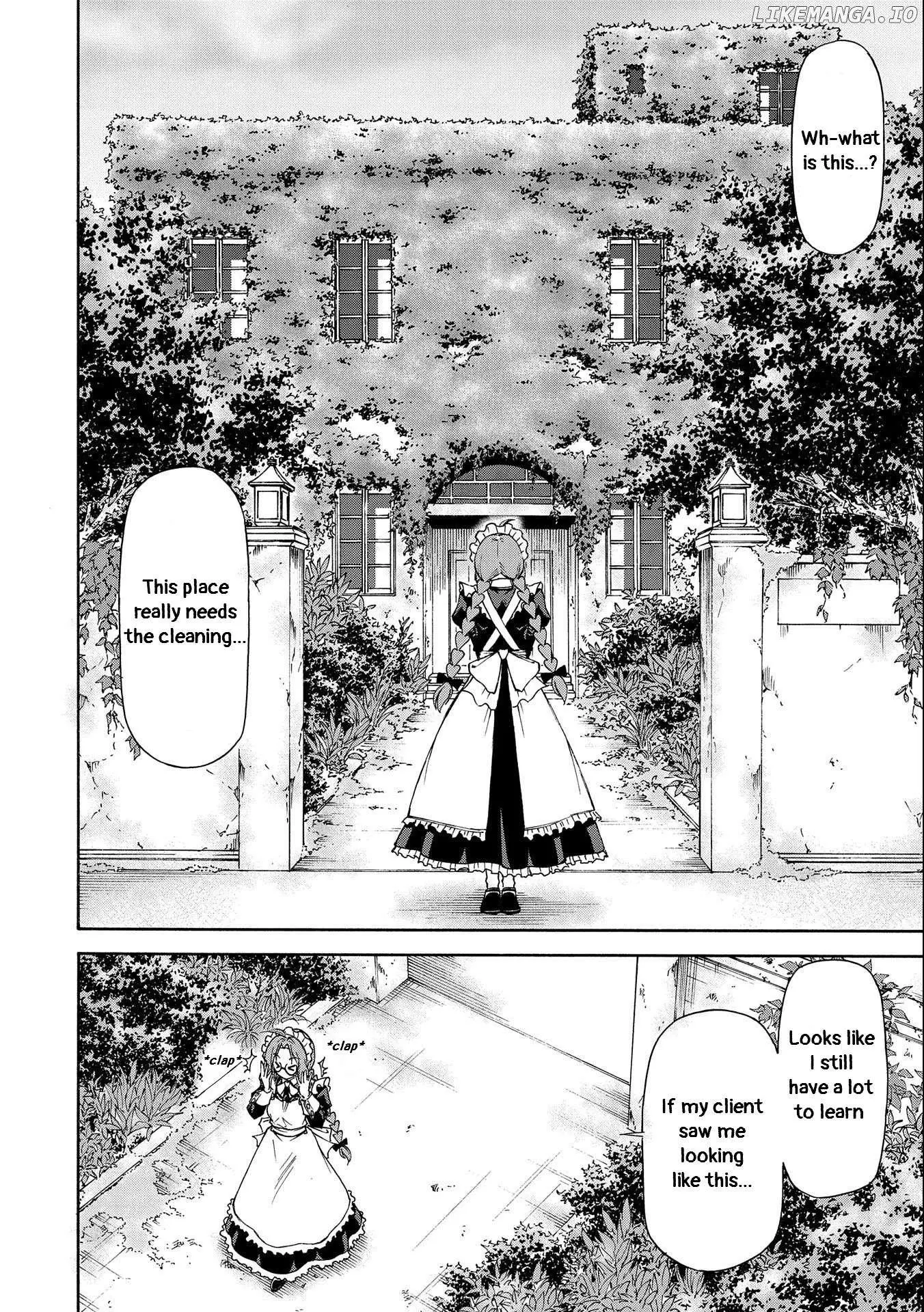 Maid Nara Touzen Desu. ~Nureginu Wo Kiserareta Bannou Maid-San Wa Tabi Ni Deru Koto Ni Shimashita.~ Chapter 3 page 28