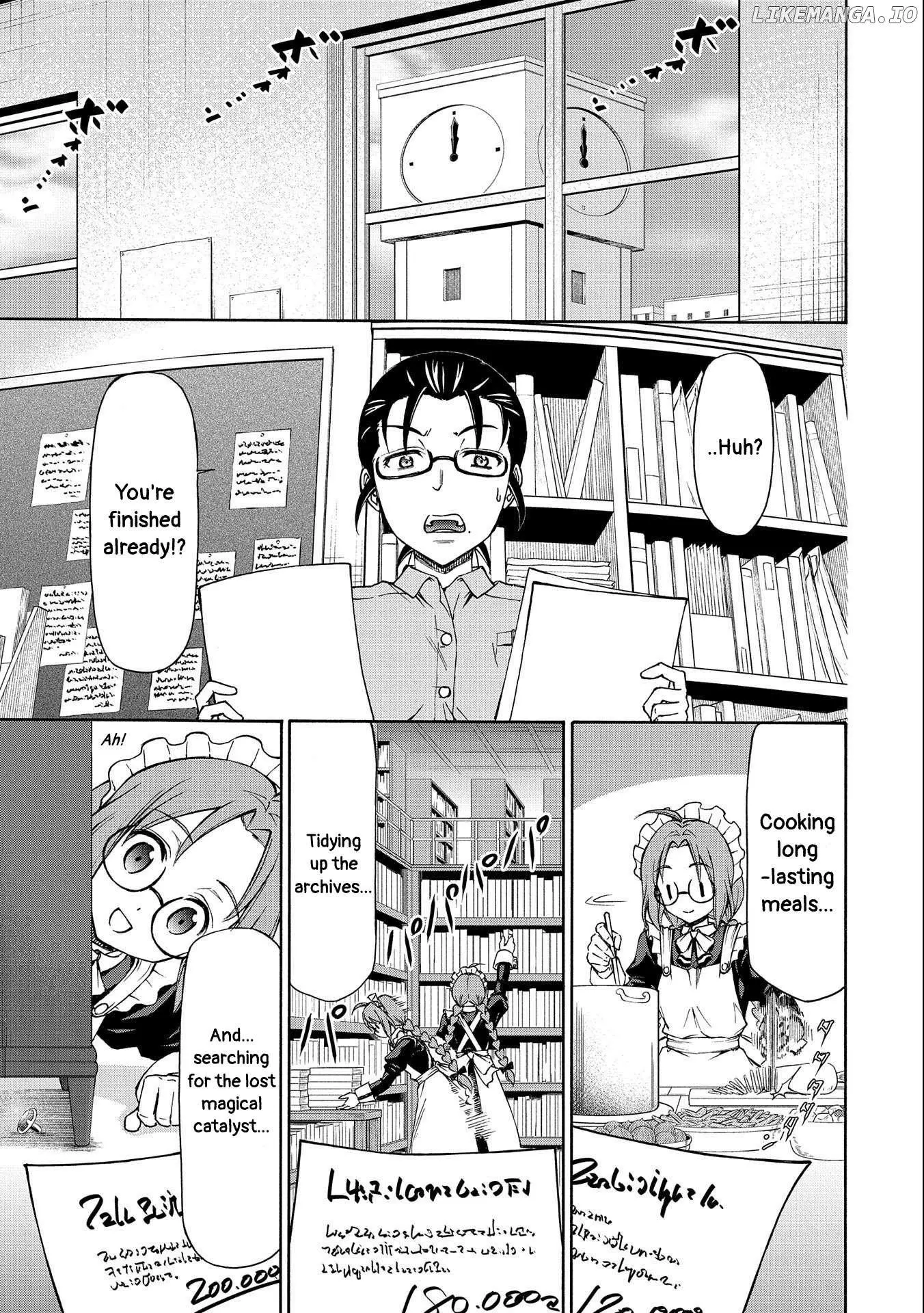Maid Nara Touzen Desu. ~Nureginu Wo Kiserareta Bannou Maid-San Wa Tabi Ni Deru Koto Ni Shimashita.~ Chapter 3 page 25