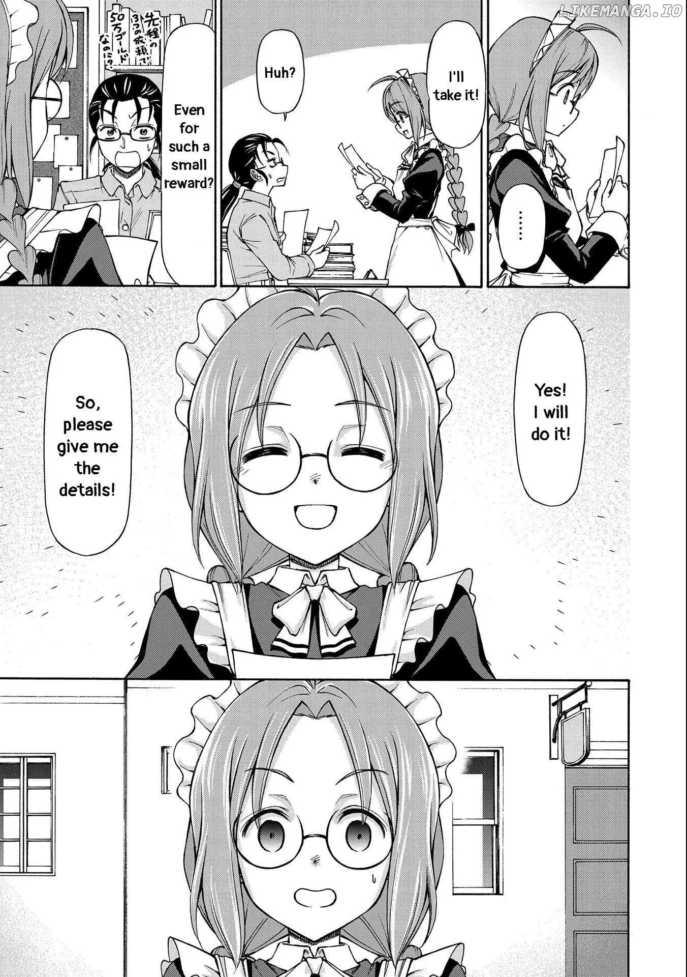 Maid Nara Touzen Desu. ~Nureginu Wo Kiserareta Bannou Maid-San Wa Tabi Ni Deru Koto Ni Shimashita.~ Chapter 3 page 27
