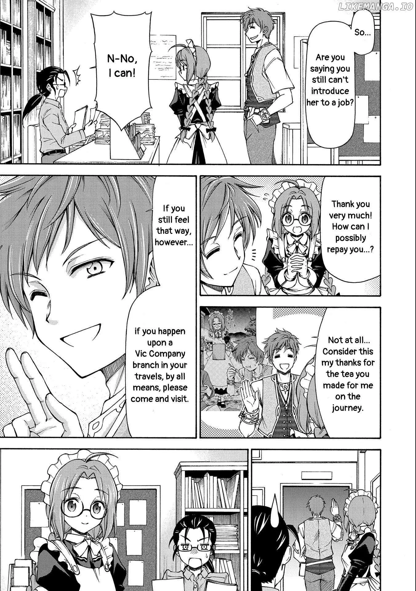 Maid Nara Touzen Desu. ~Nureginu Wo Kiserareta Bannou Maid-San Wa Tabi Ni Deru Koto Ni Shimashita.~ Chapter 3 page 23