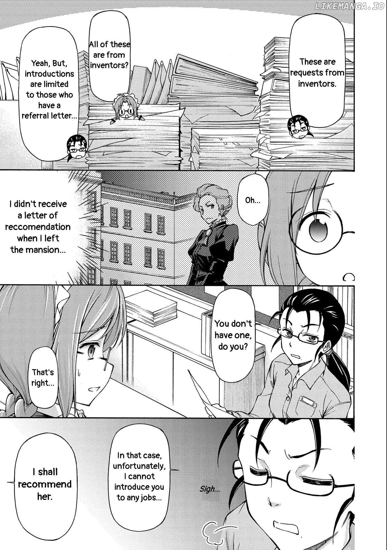 Maid Nara Touzen Desu. ~Nureginu Wo Kiserareta Bannou Maid-San Wa Tabi Ni Deru Koto Ni Shimashita.~ Chapter 3 page 21