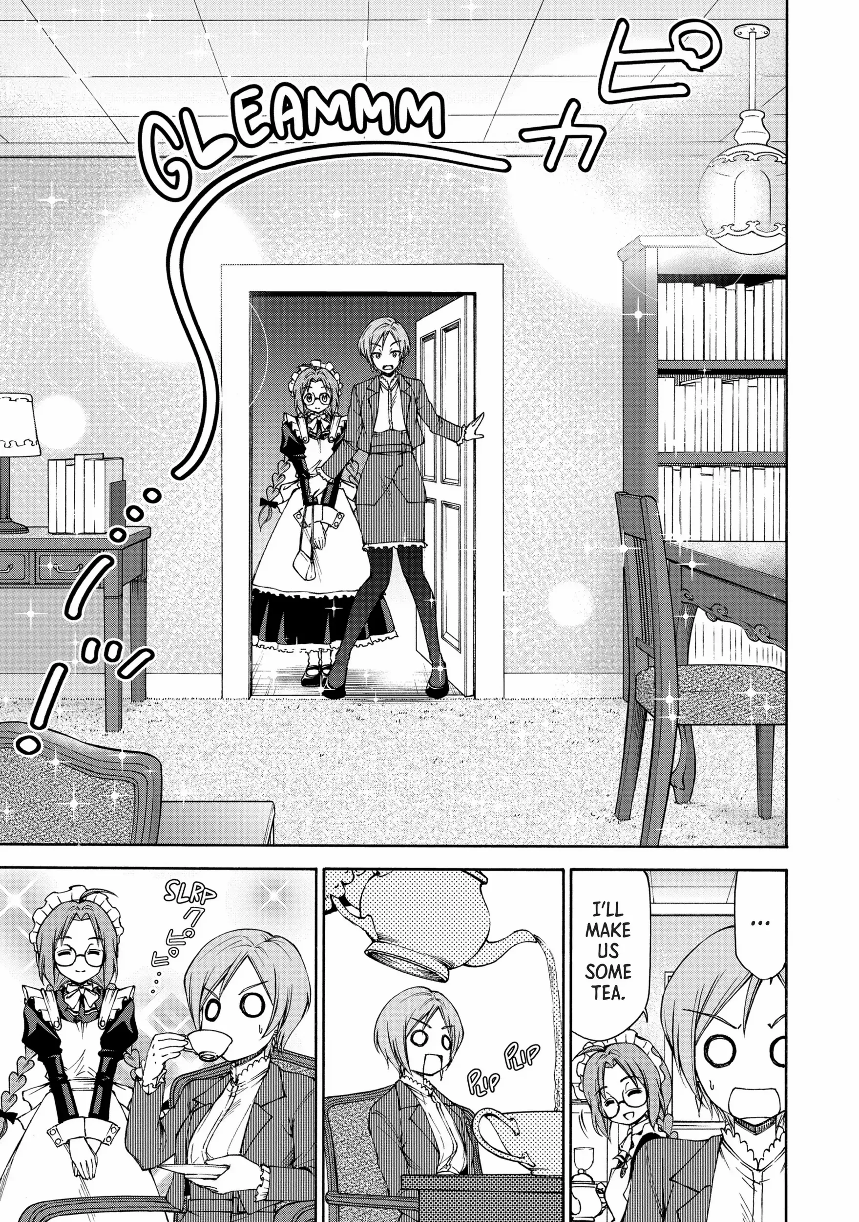 Maid Nara Touzen Desu. ~Nureginu Wo Kiserareta Bannou Maid-San Wa Tabi Ni Deru Koto Ni Shimashita.~ Chapter 4 page 10