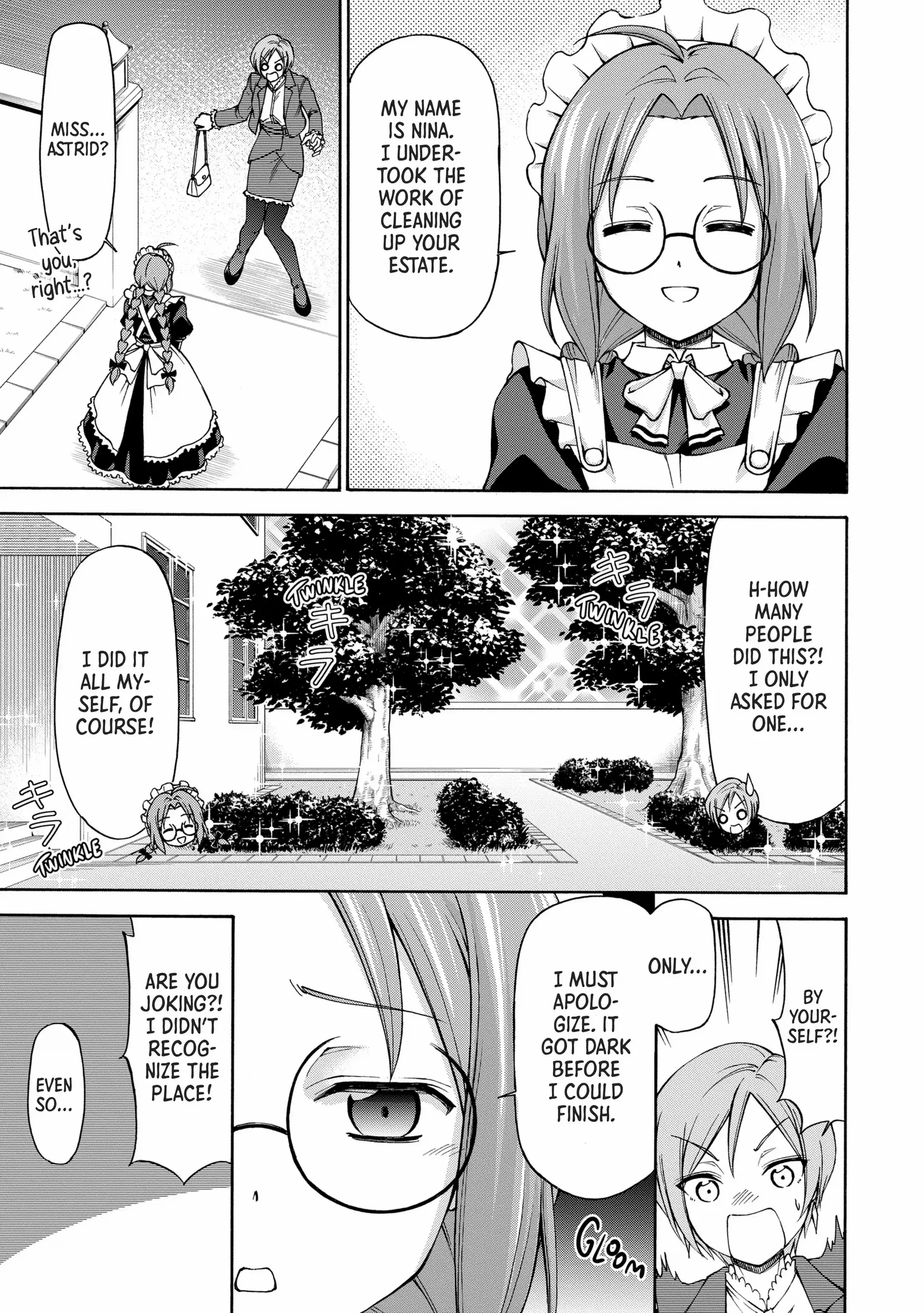 Maid Nara Touzen Desu. ~Nureginu Wo Kiserareta Bannou Maid-San Wa Tabi Ni Deru Koto Ni Shimashita.~ Chapter 4 page 8