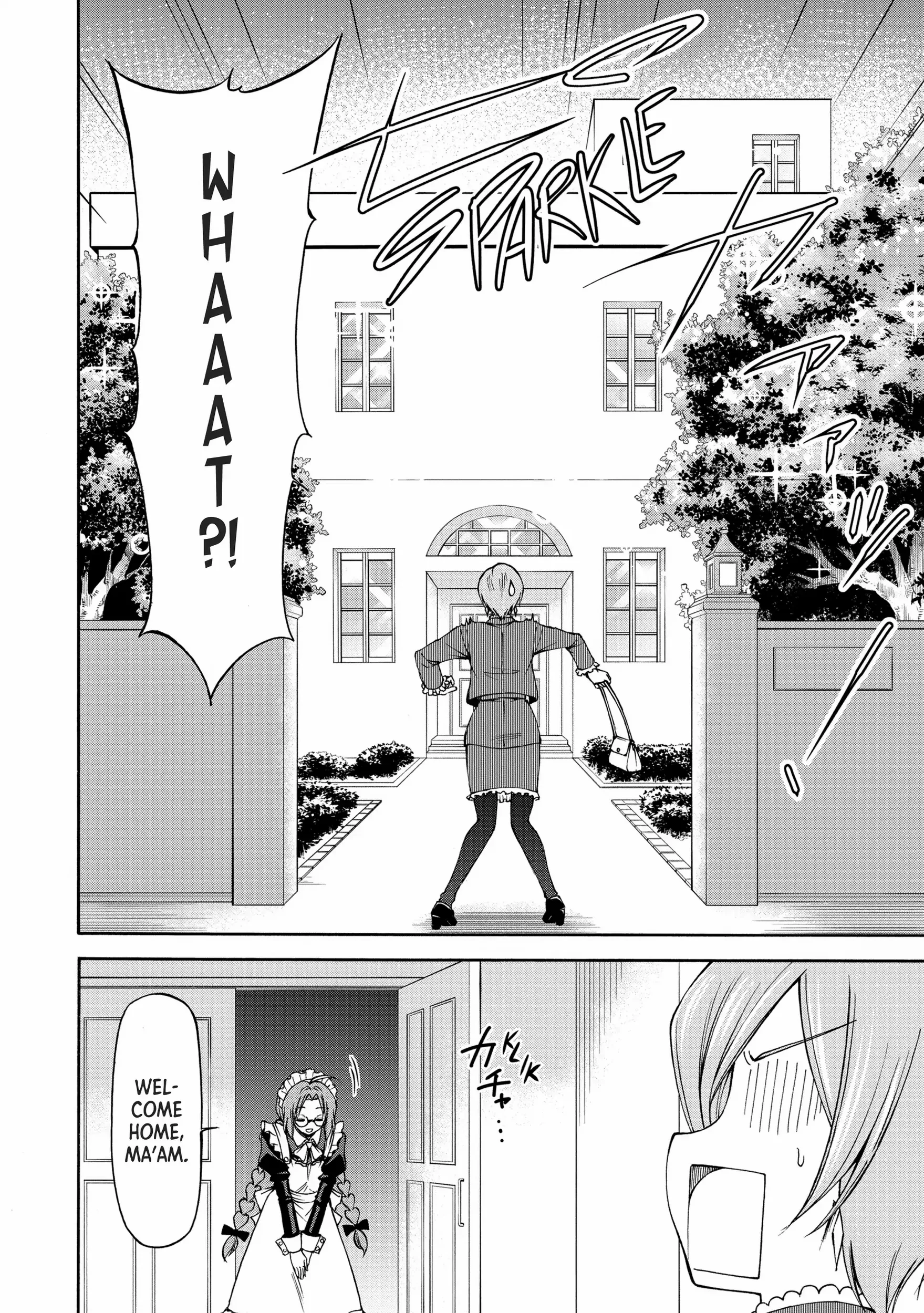 Maid Nara Touzen Desu. ~Nureginu Wo Kiserareta Bannou Maid-San Wa Tabi Ni Deru Koto Ni Shimashita.~ Chapter 4 page 7