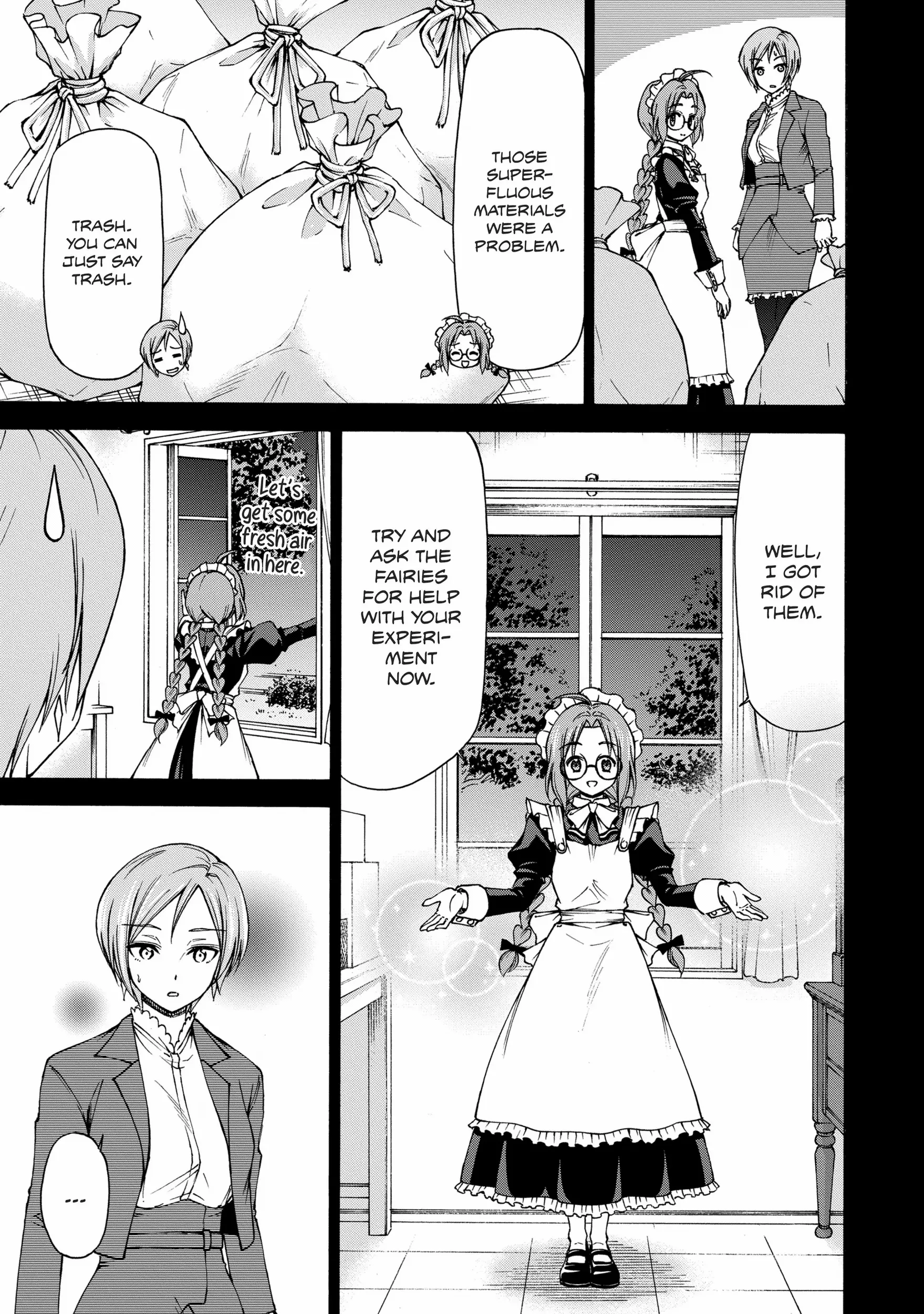 Maid Nara Touzen Desu. ~Nureginu Wo Kiserareta Bannou Maid-San Wa Tabi Ni Deru Koto Ni Shimashita.~ Chapter 4 page 24