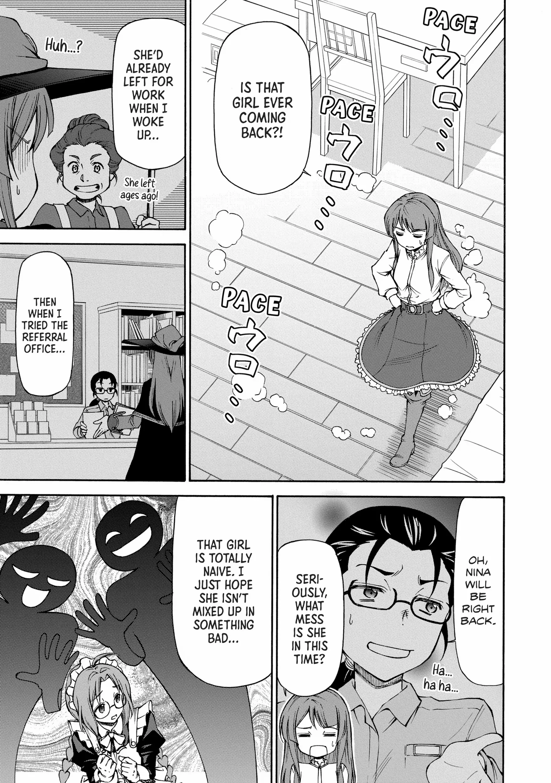 Maid Nara Touzen Desu. ~Nureginu Wo Kiserareta Bannou Maid-San Wa Tabi Ni Deru Koto Ni Shimashita.~ Chapter 4 page 20